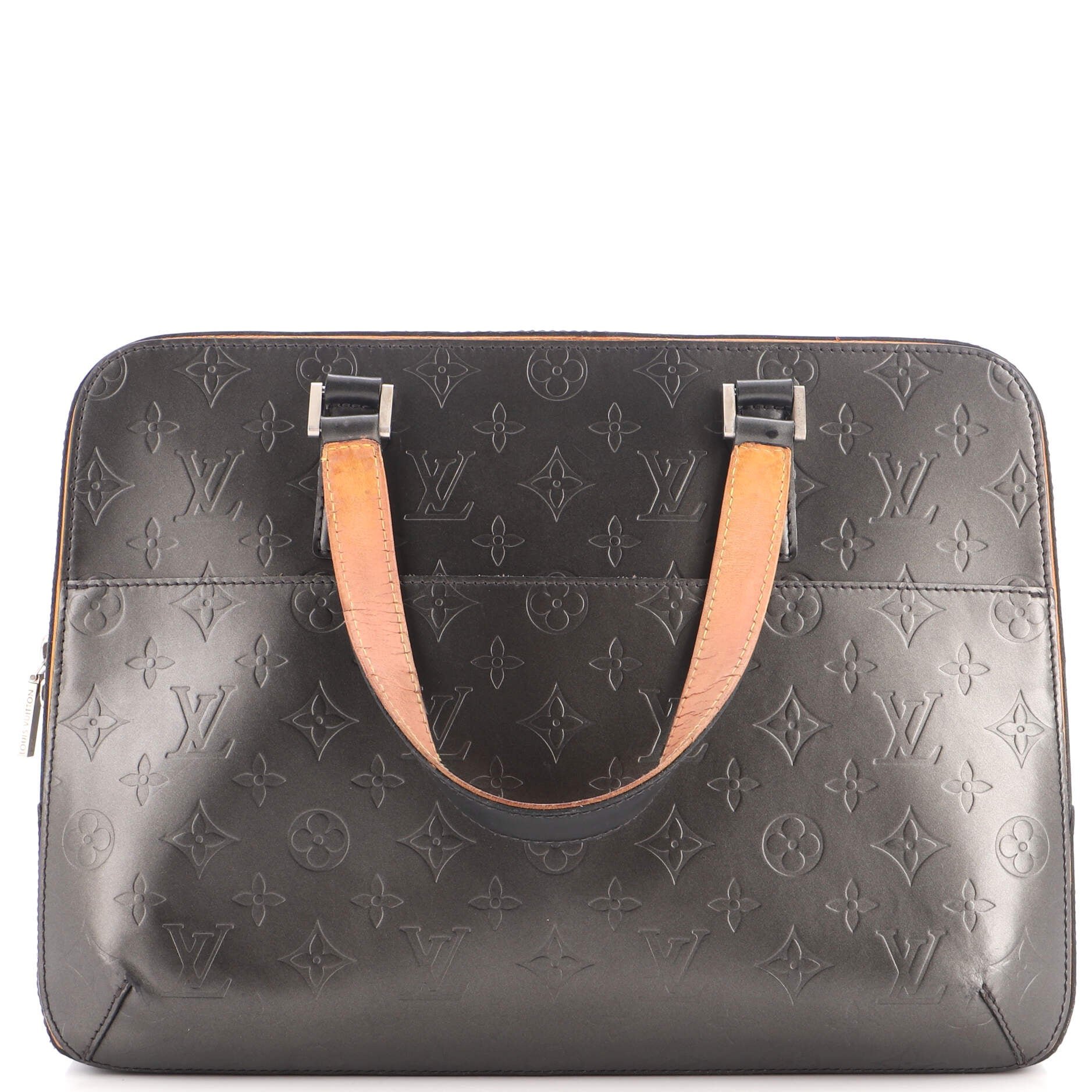 Mat Malden Handbag Monogram Vernis