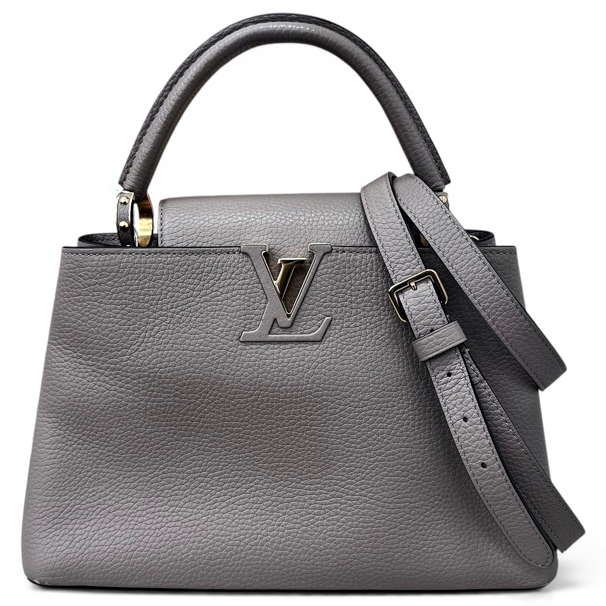 Capucines leather handbag