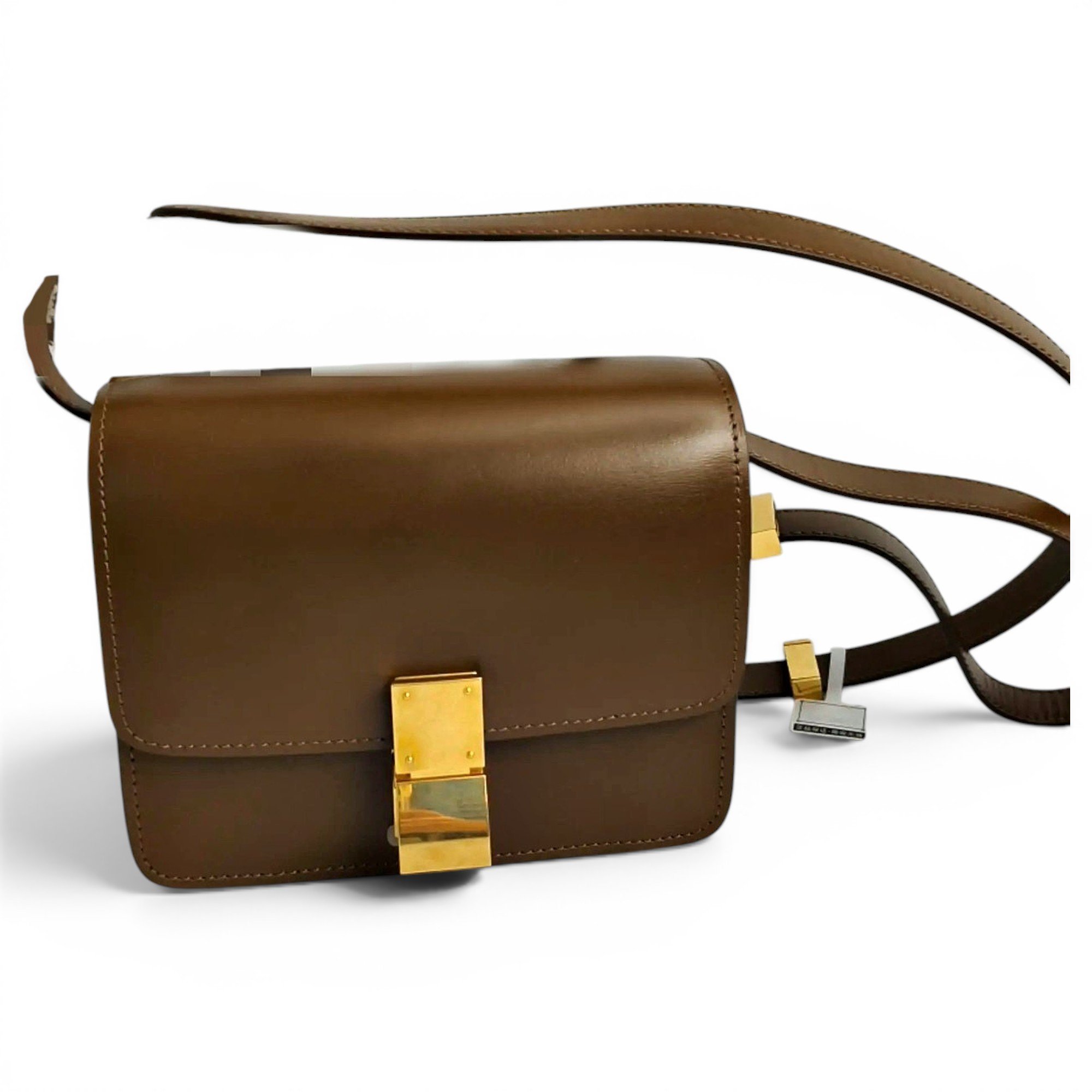 Classic leather handbag