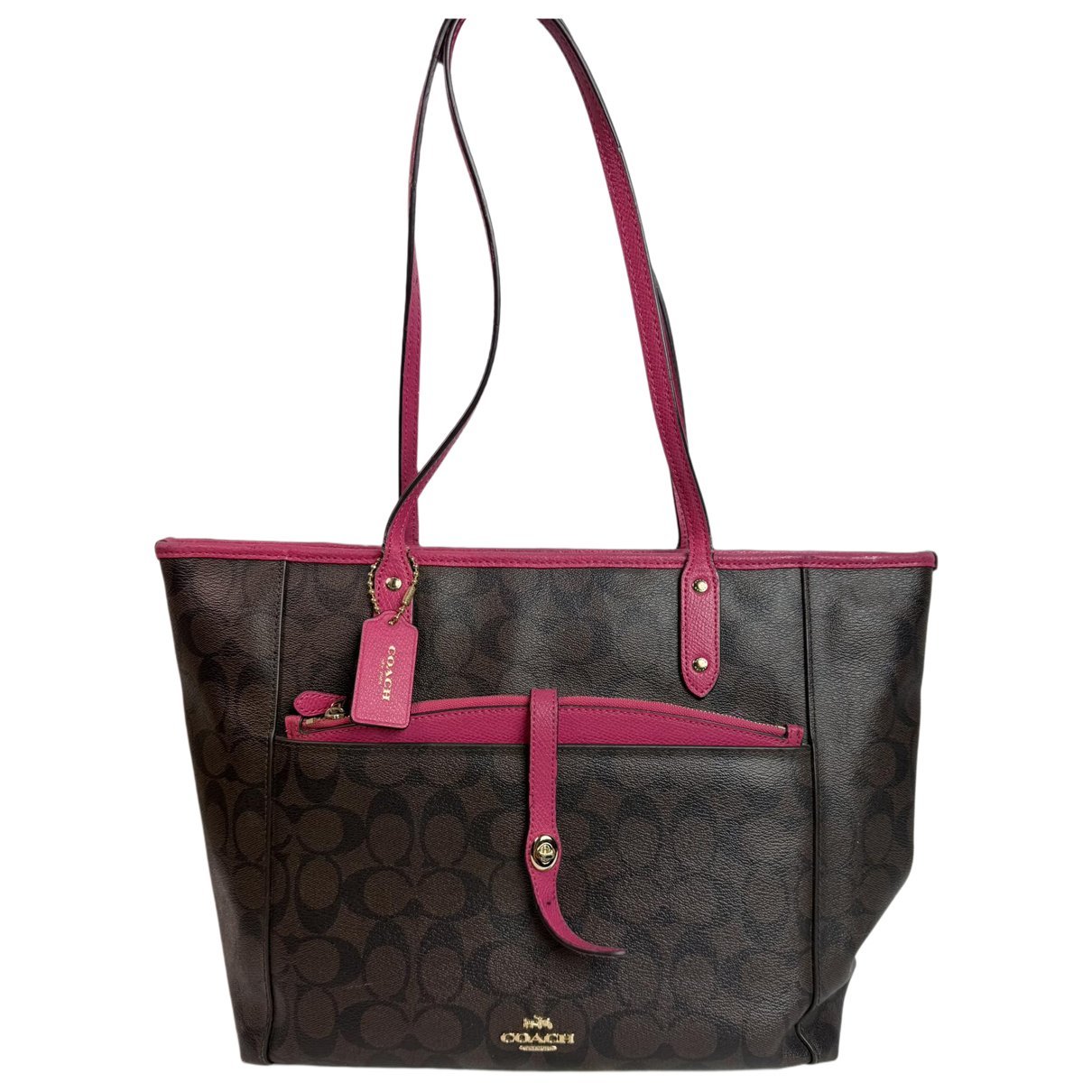 CITY ZIP TOTE leather handbag