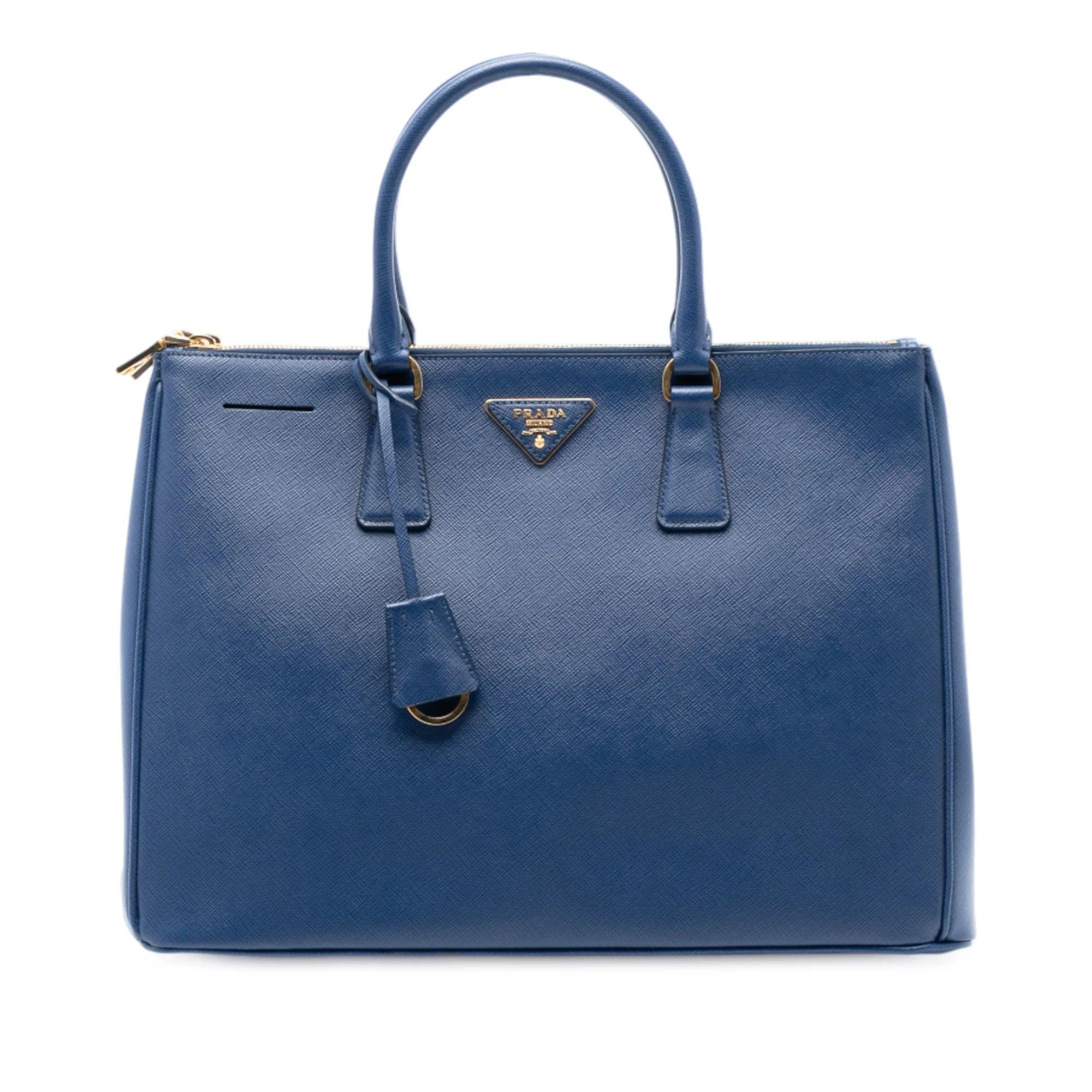 Prada Double leather tote