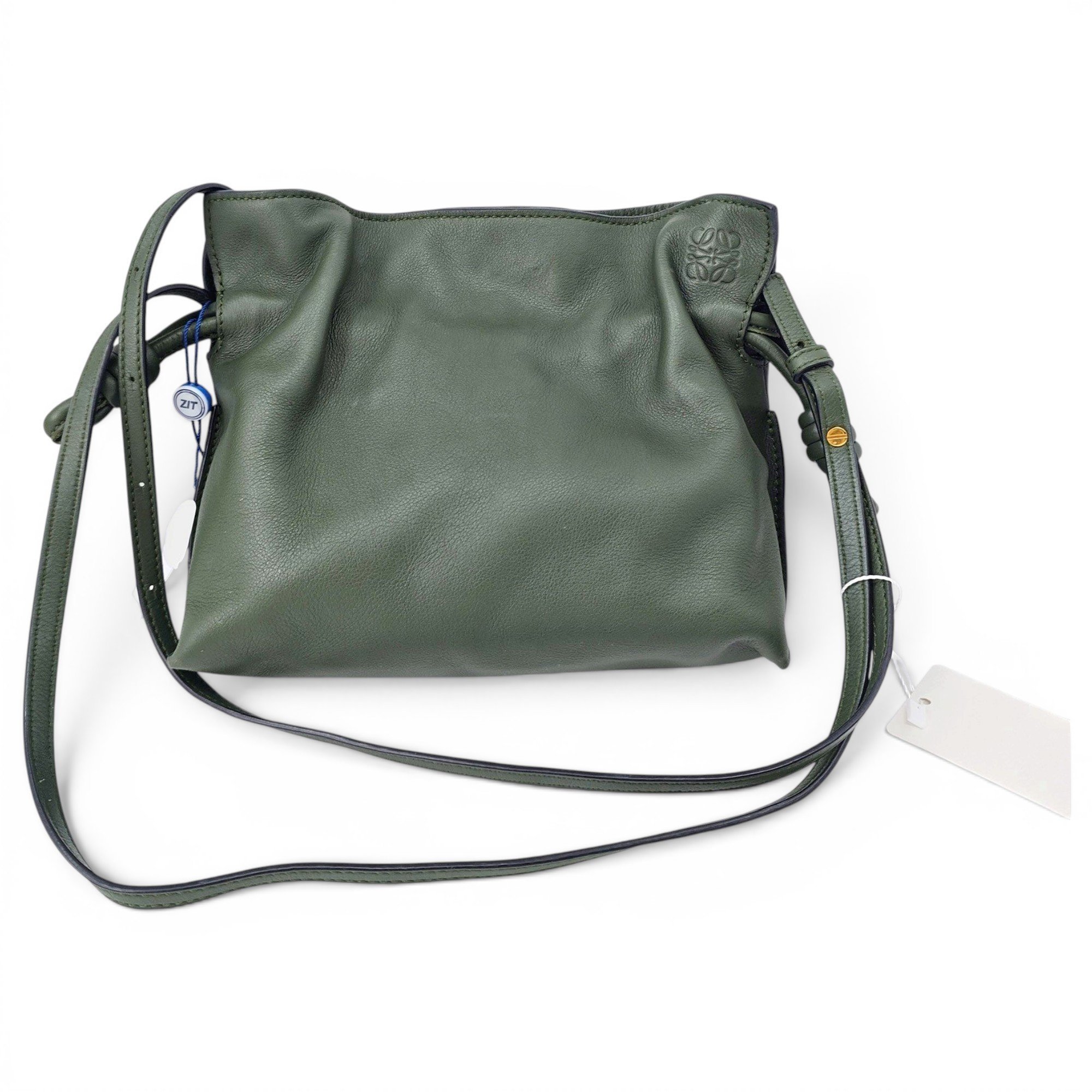 Flamenco leather handbag