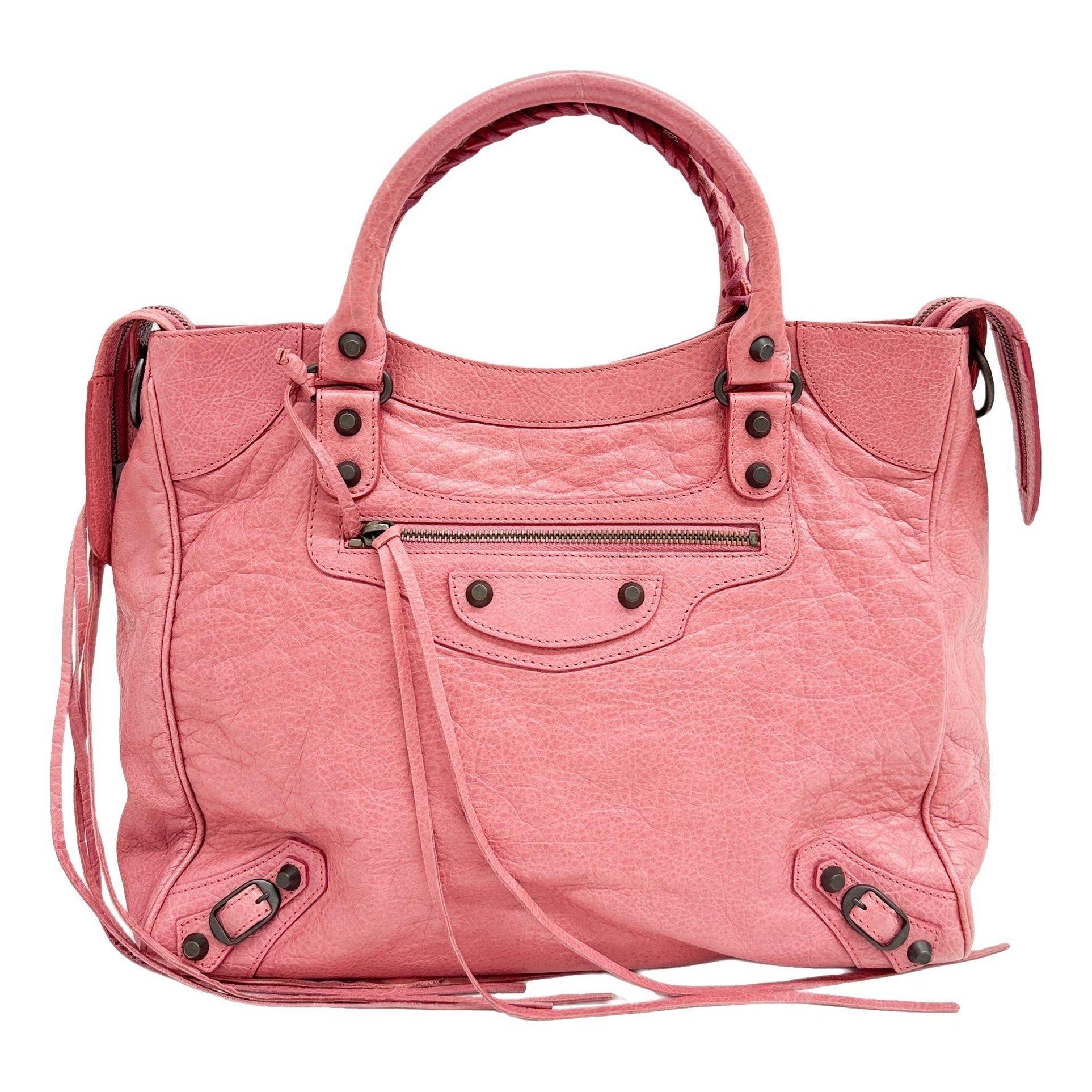 Vélo leather handbag
