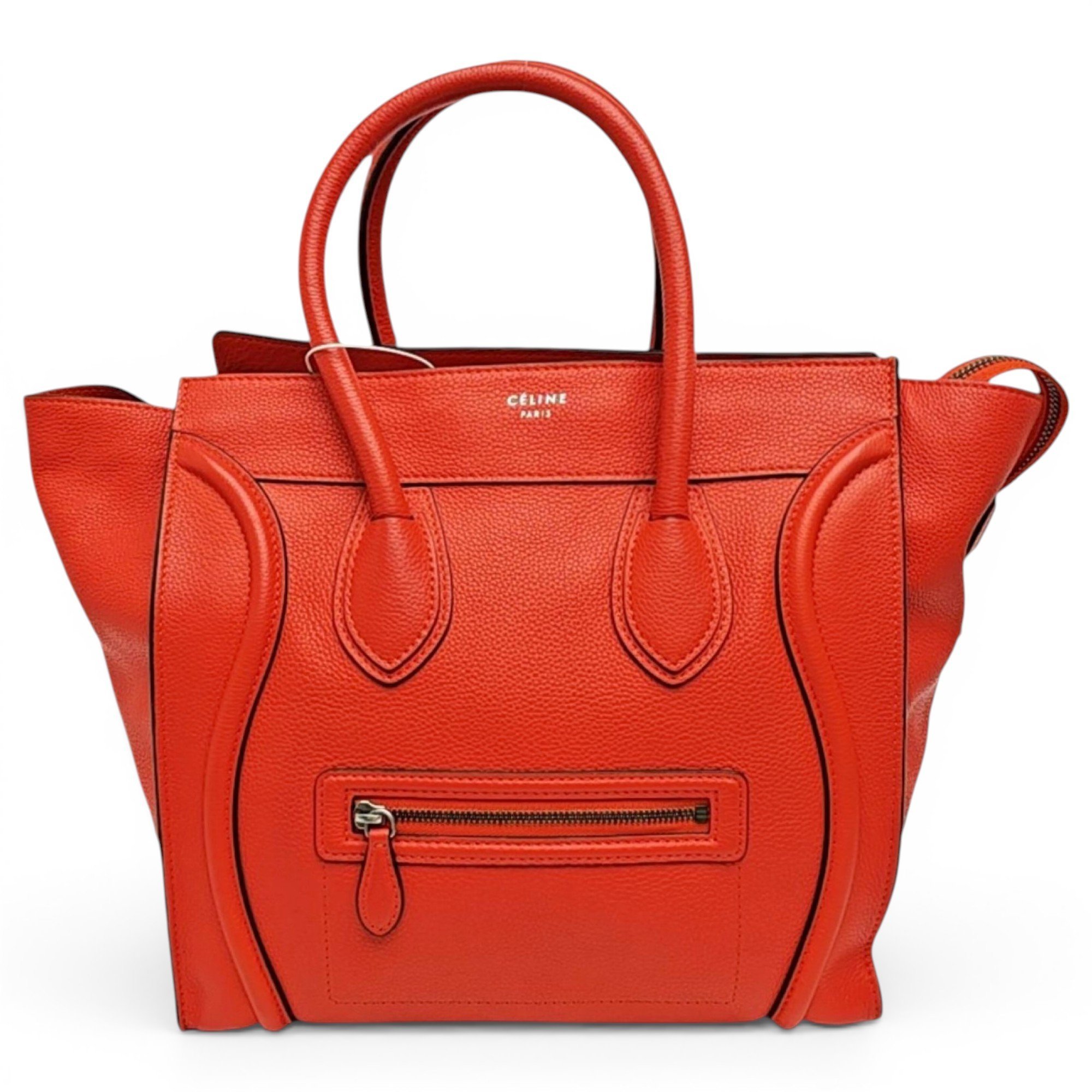 Luggage leather tote