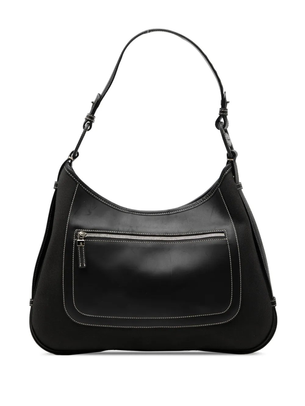 2021 Canvas and Leather shoulder bag