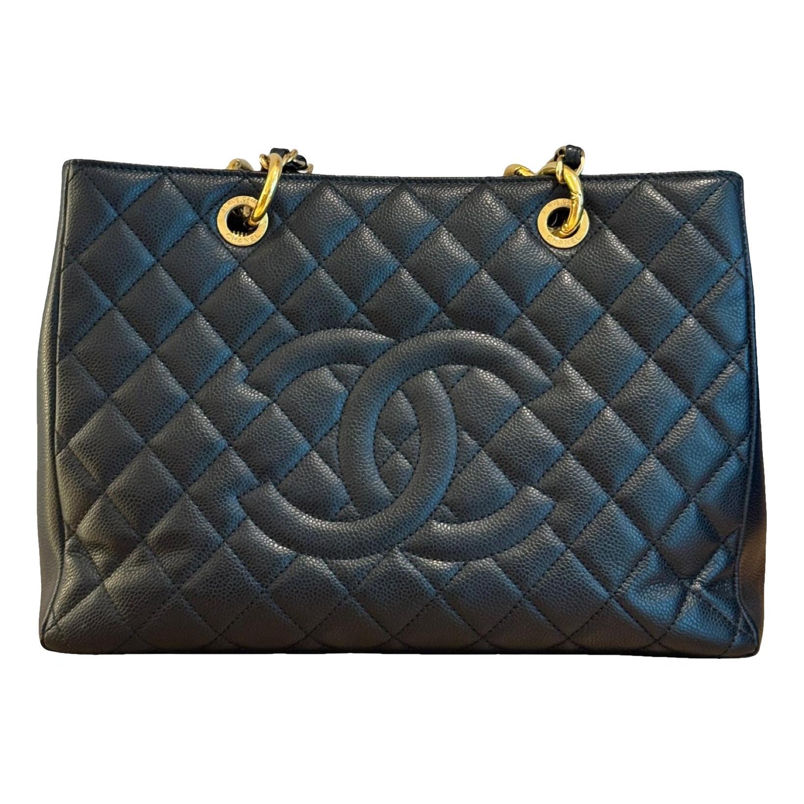 Grand shopping leather tote