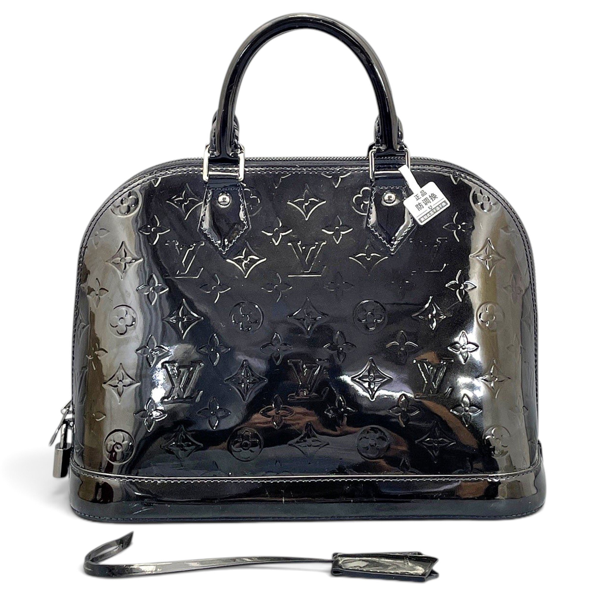 Alma leather handbag