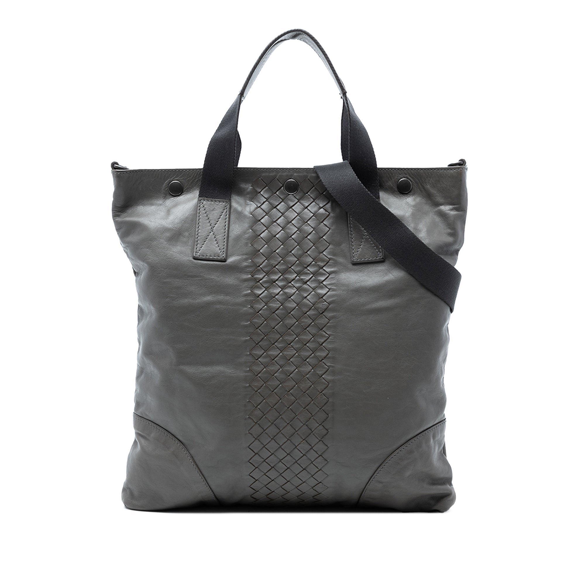 Leather tote