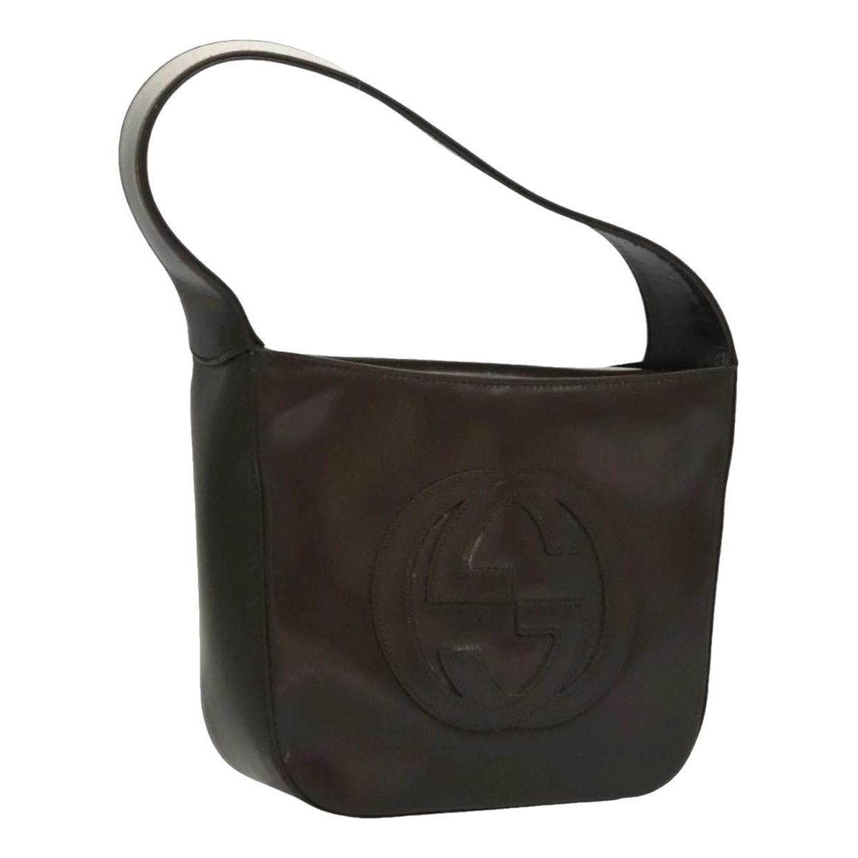 Patent leather handbag