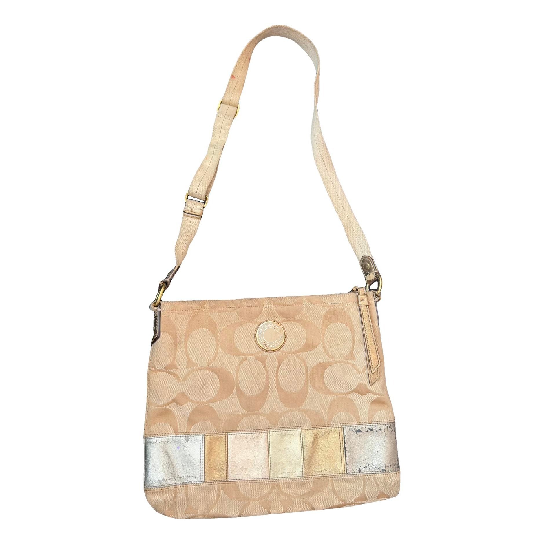 Canvas Courier Crossbody cloth crossbody bag