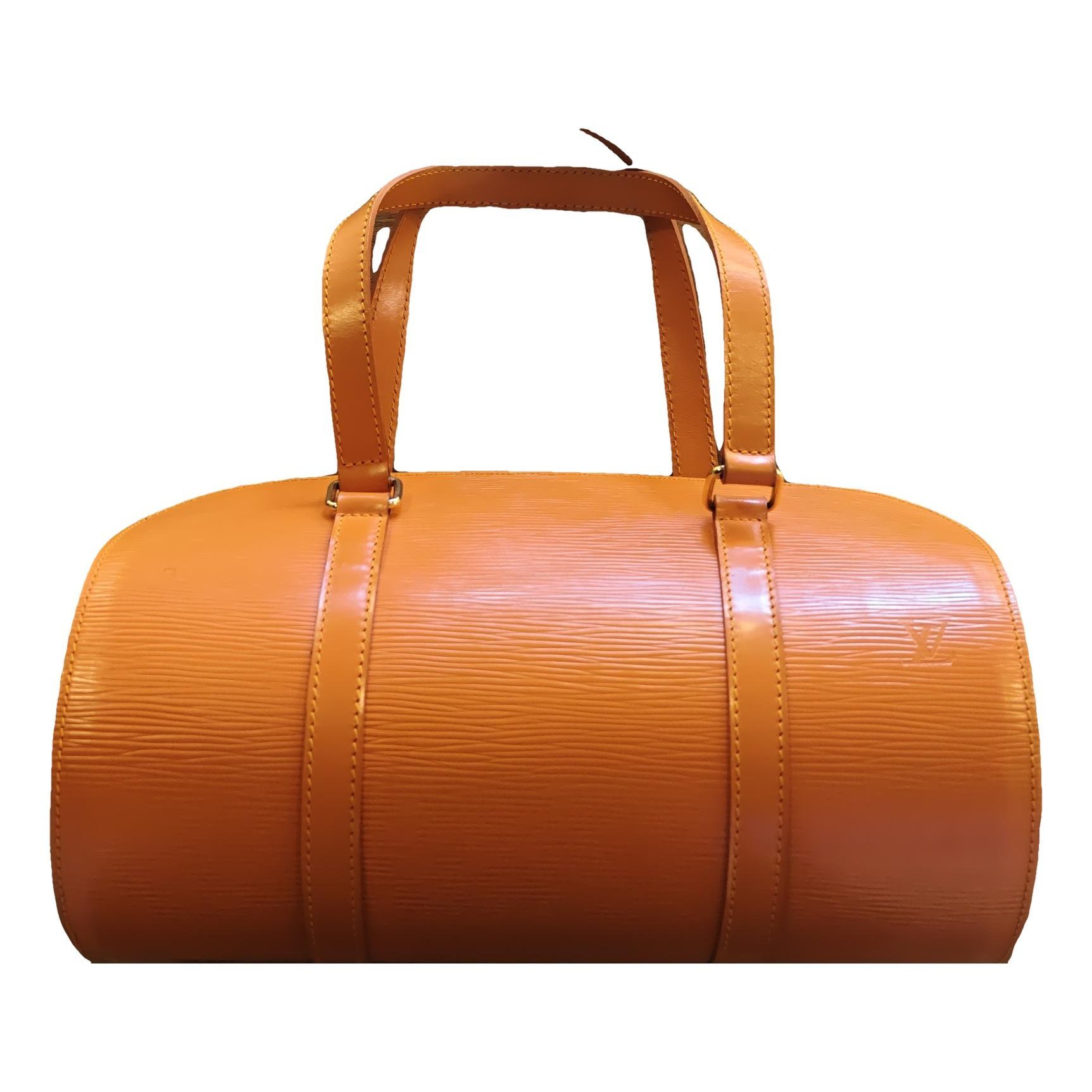 Soufflot Vintage leather handbag