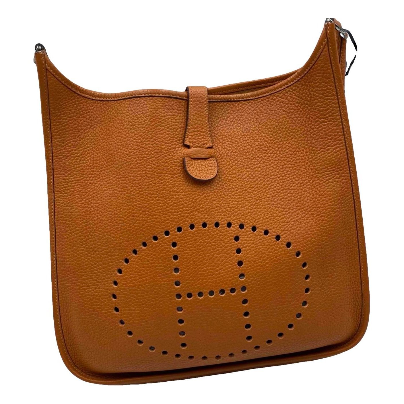 Evelyne leather handbag