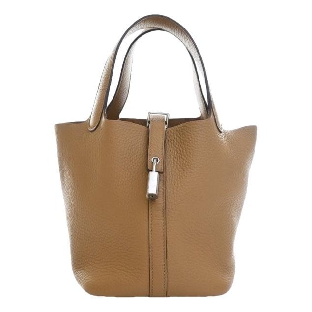 Leather tote