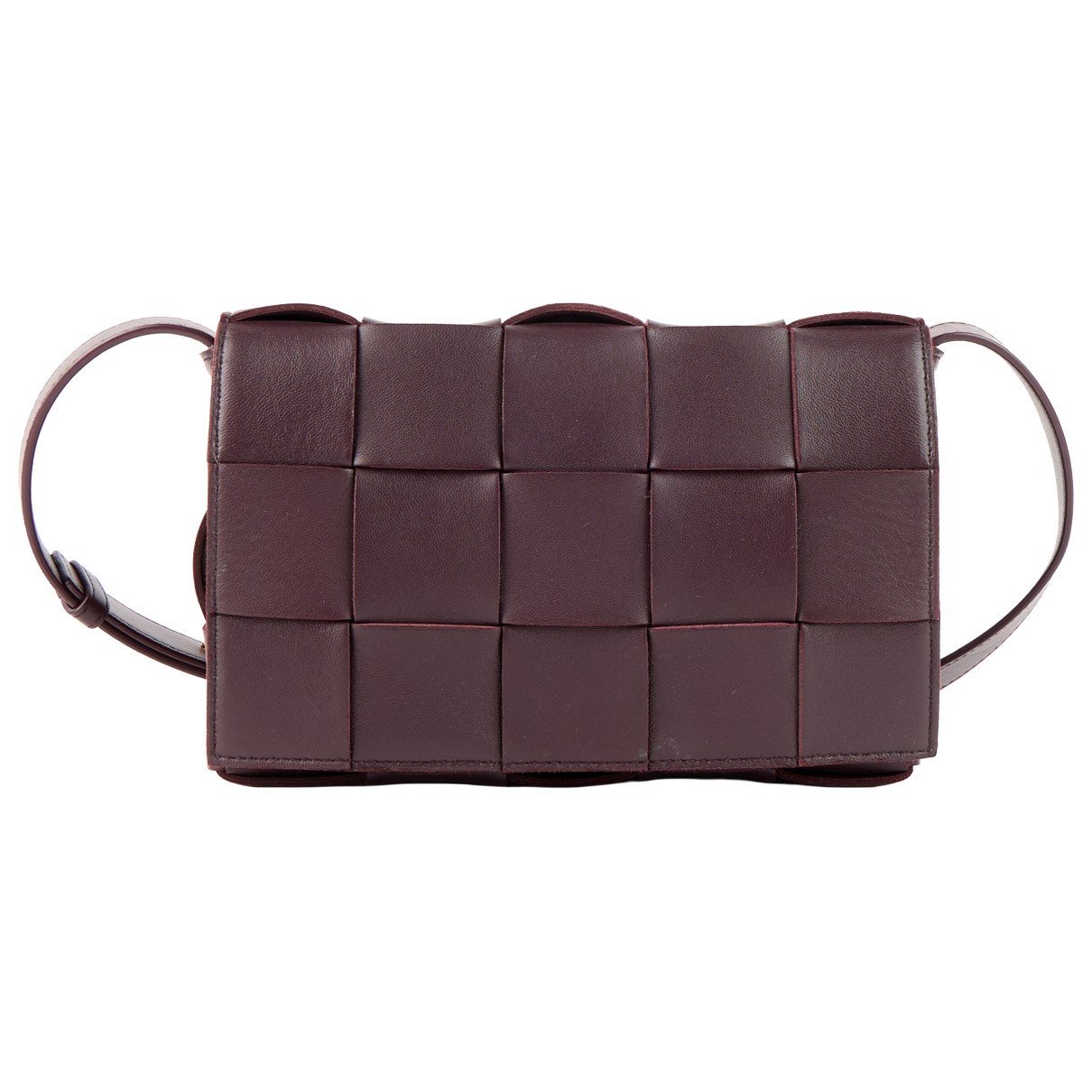 Cassette leather crossbody bag