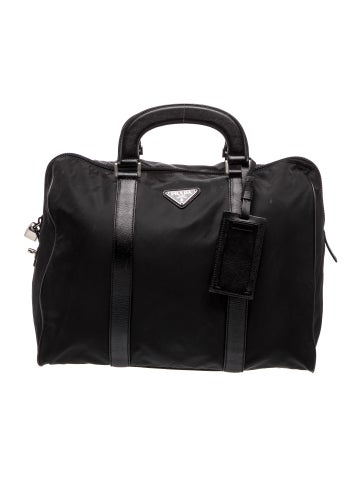 Tessuto Nylon Top Handle Bag