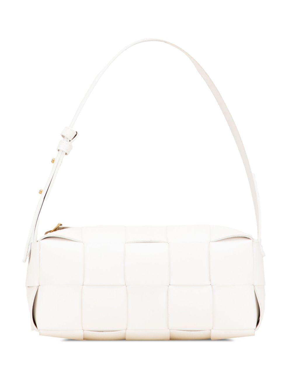 2012-2025 Small Lambskin Intrecciato Brick Cassette shoulder bag