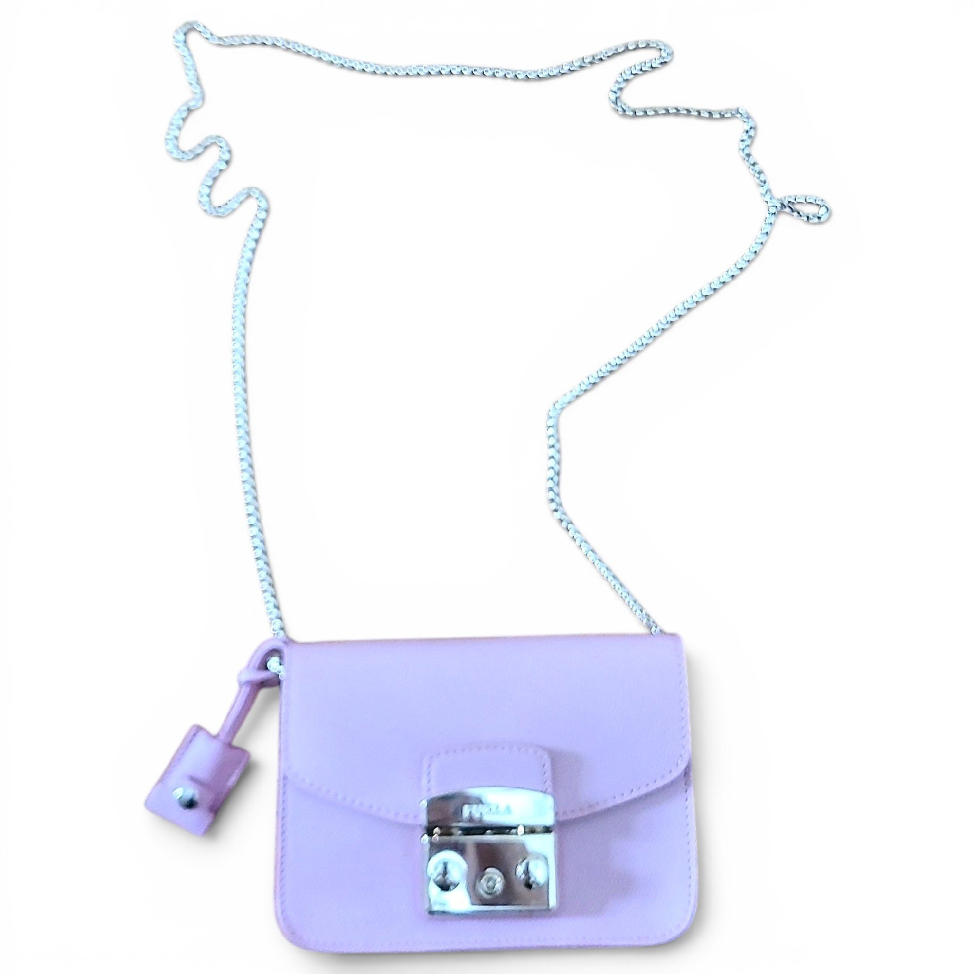 Metropolis leather mini bag