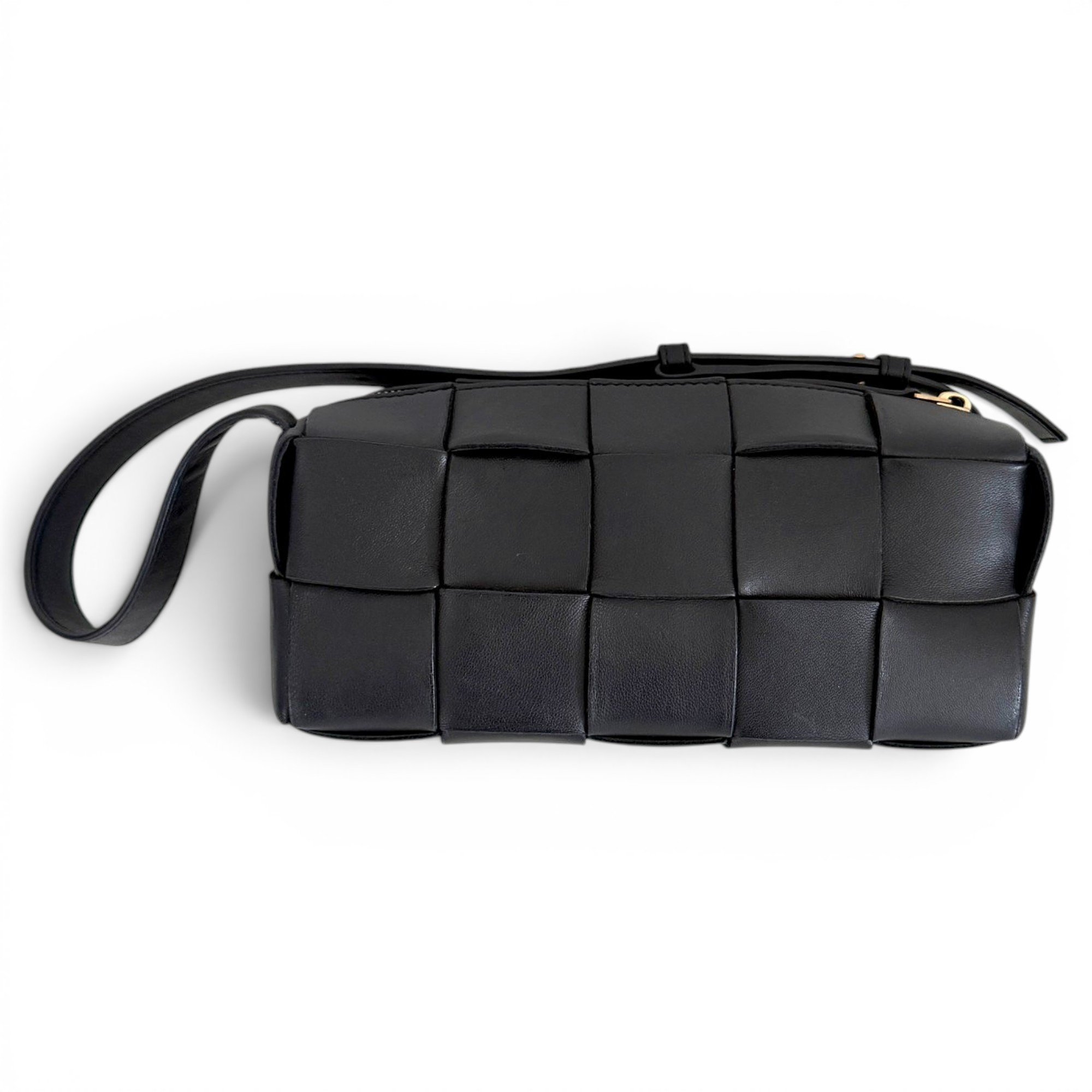 Brick Cassette leather handbag