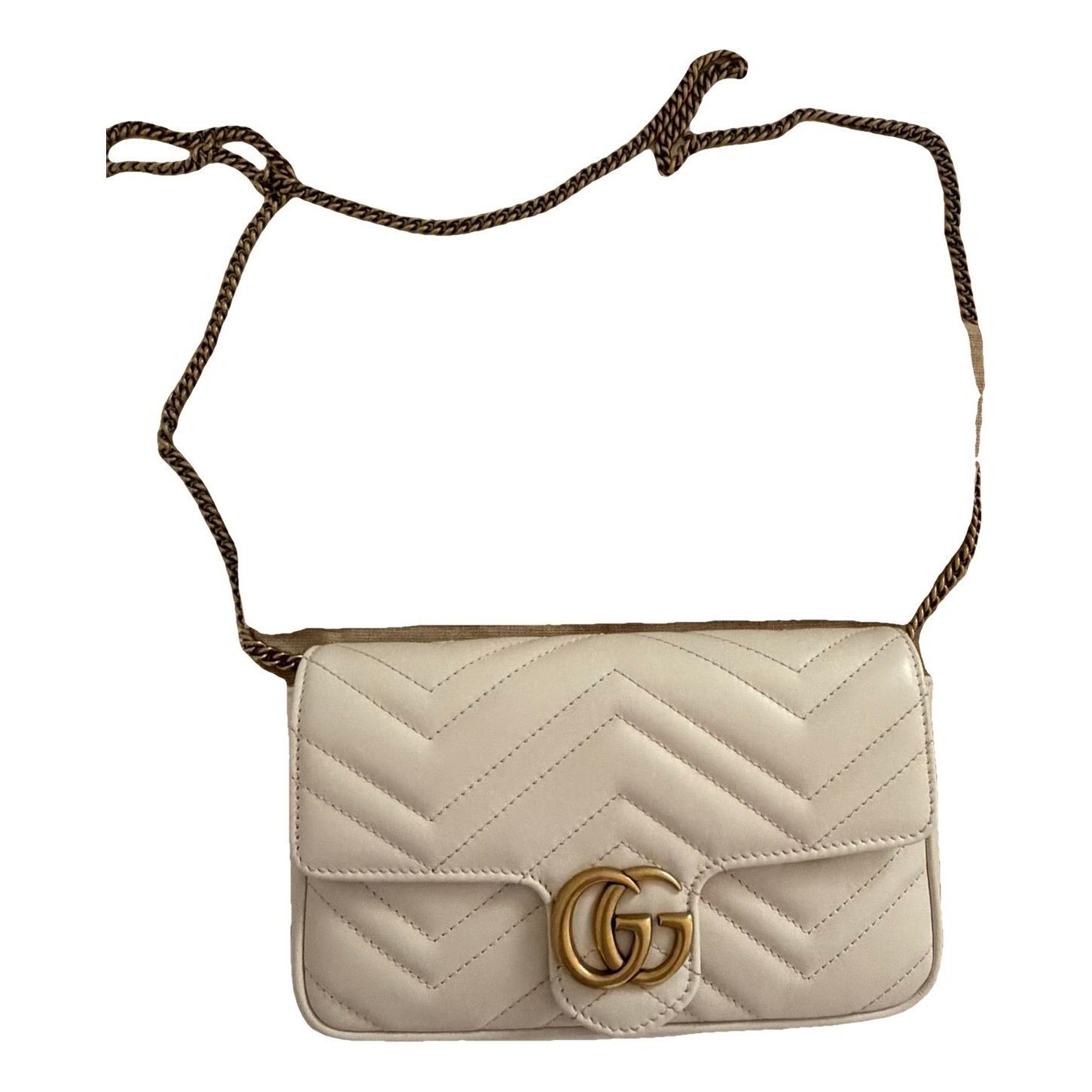 Marmont leather clutch bag