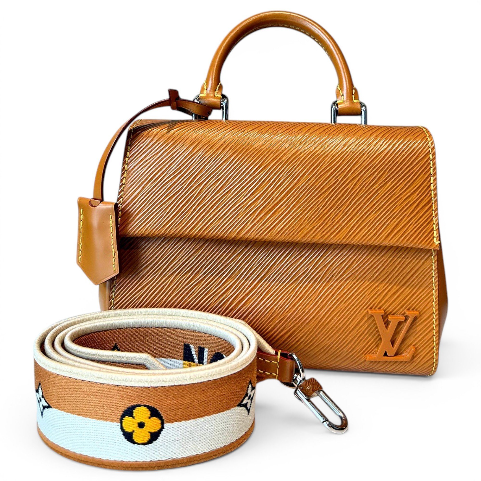 Cluny leather handbag