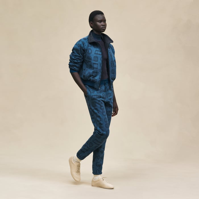 Bleu Canard "Cahier Du Colporteur" Jogging Pants