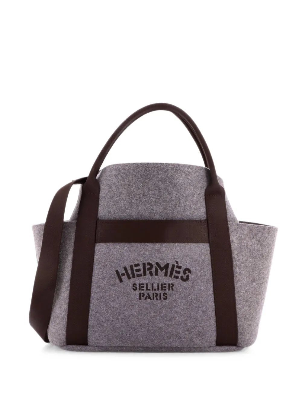 Sac De Pansage Groom Handbag Felt shoulder bag