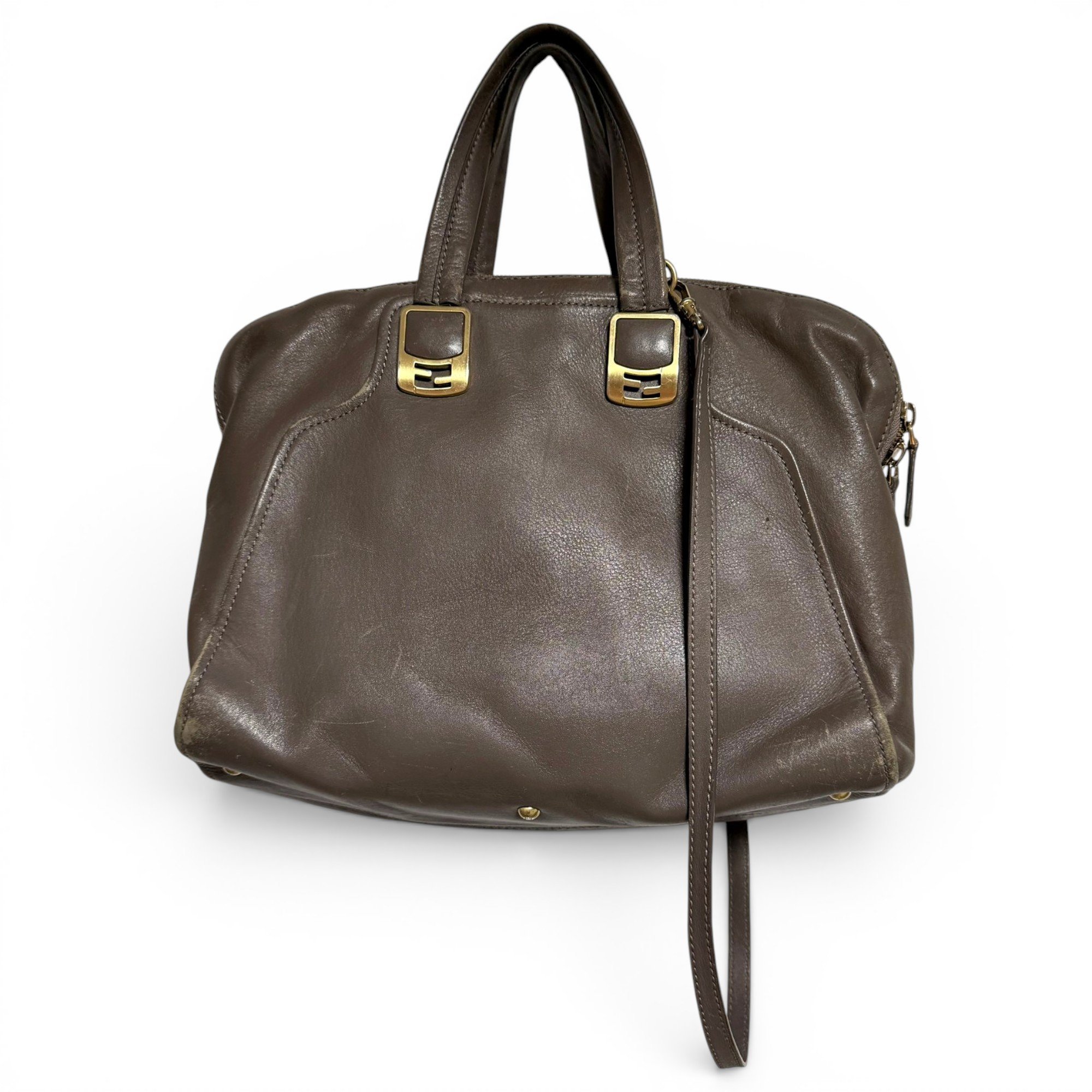 Chameleon leather handbag
