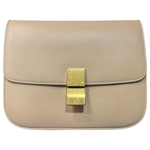 Classic leather handbag