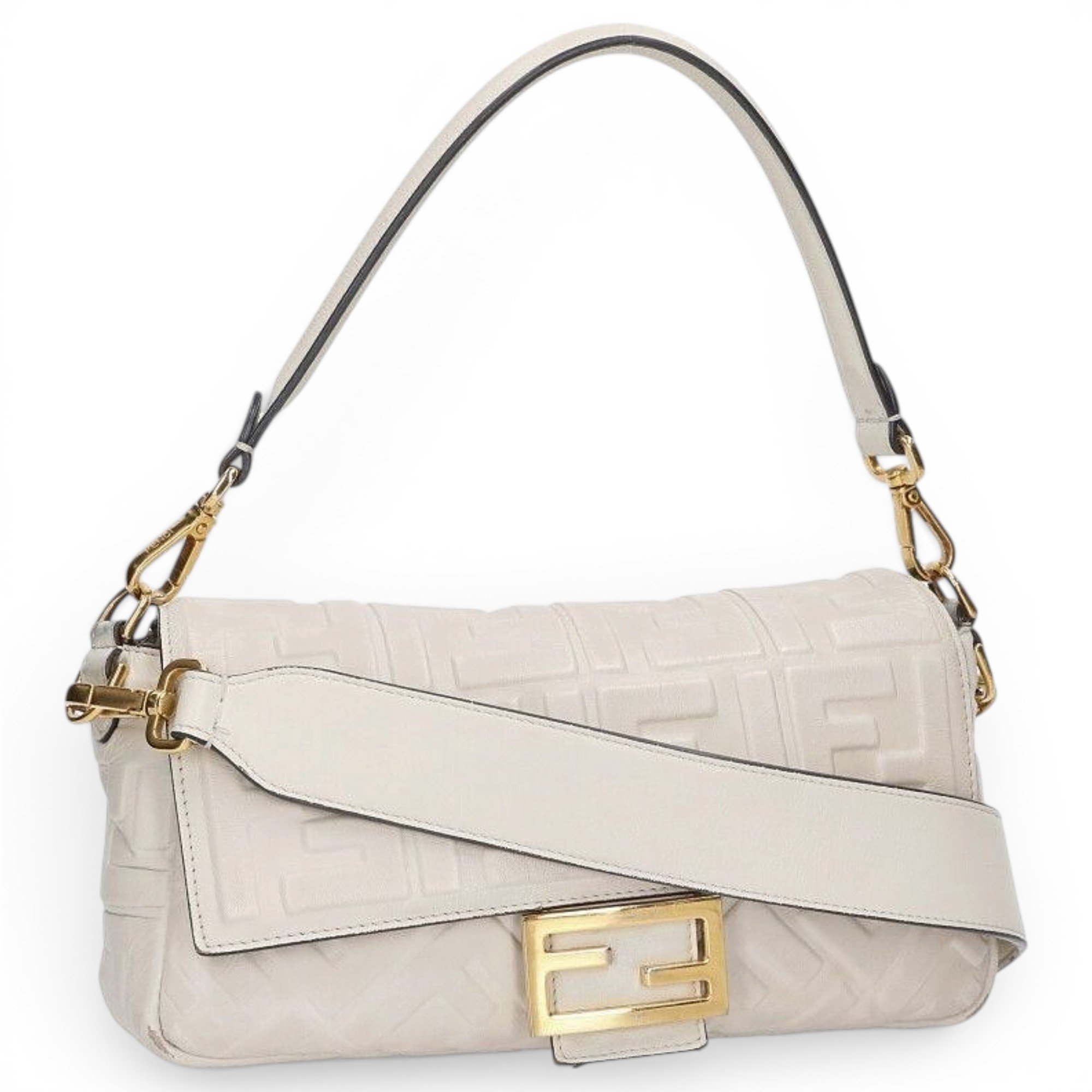 Baguette leather handbag