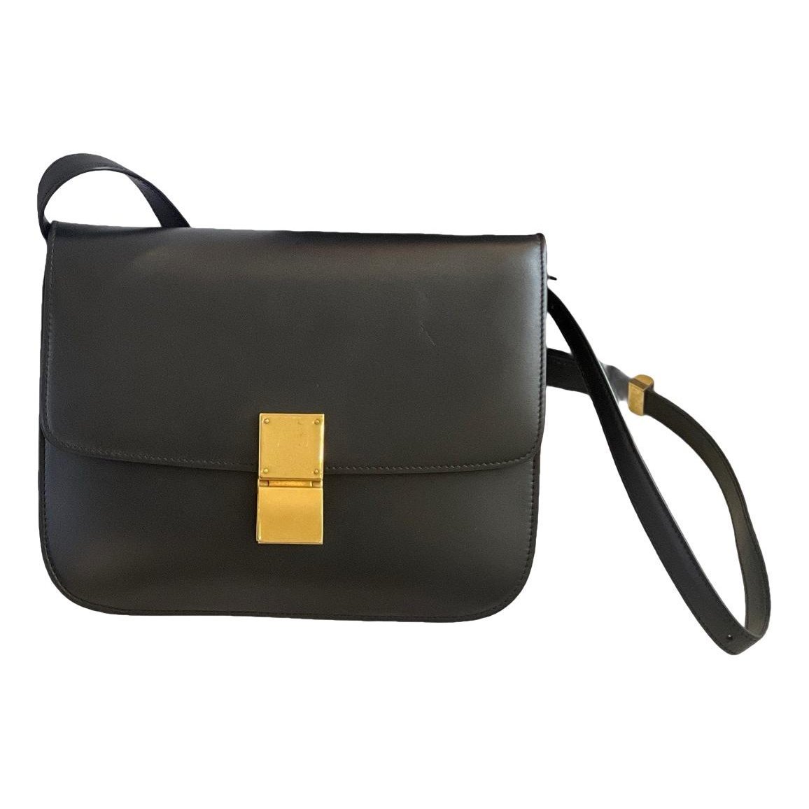 Classic leather crossbody bag