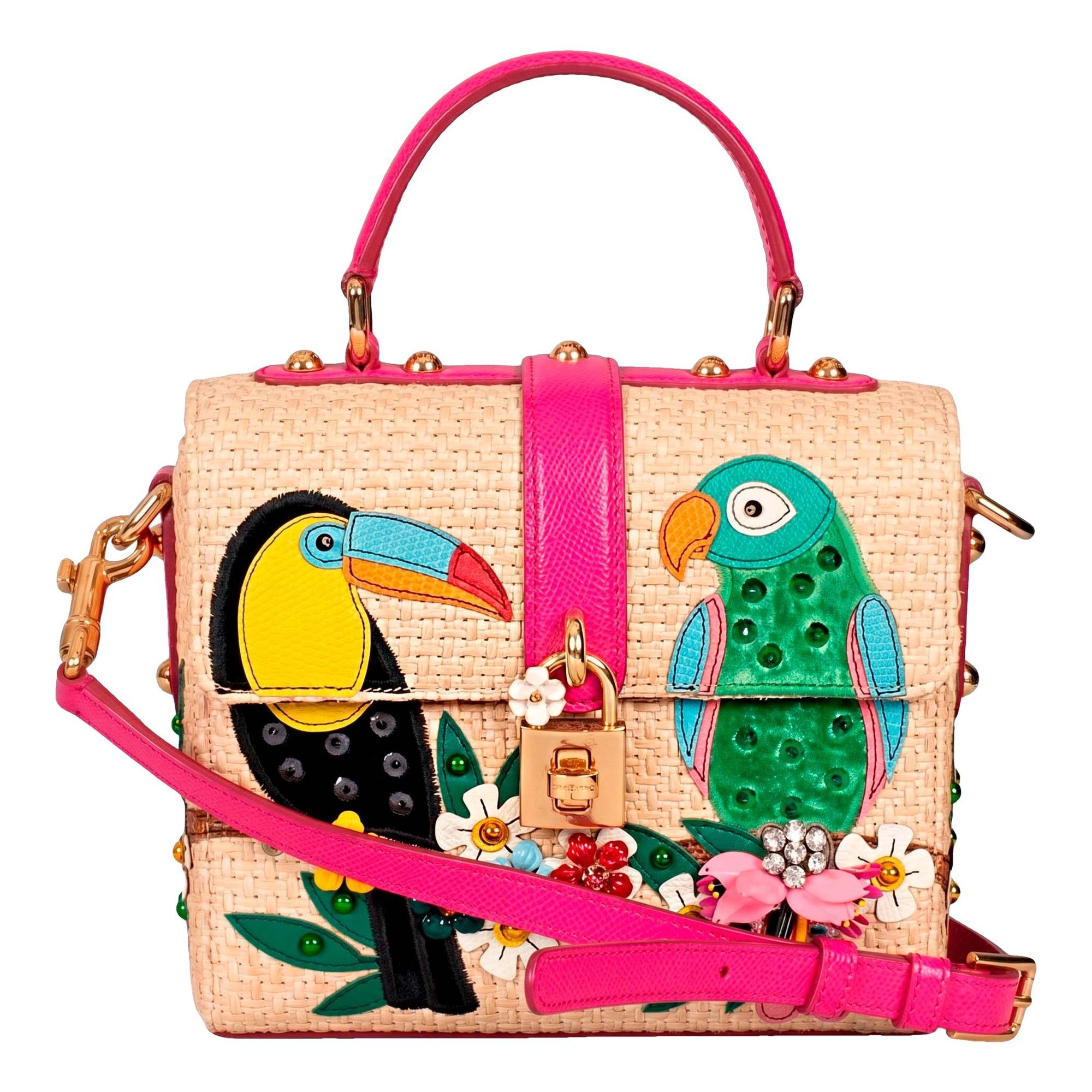Dolce Box leather handbag