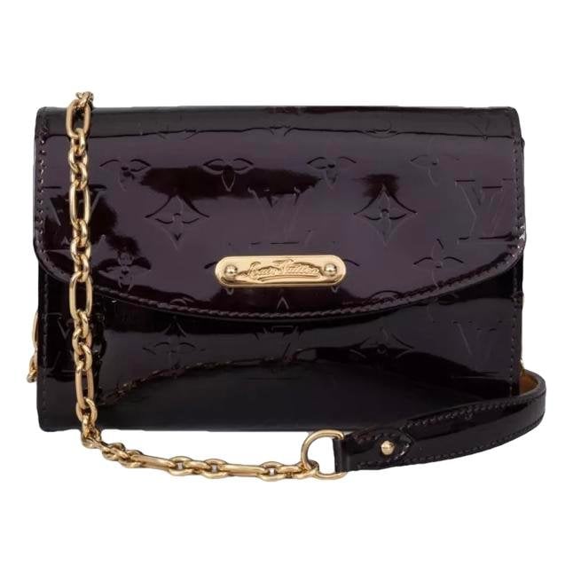 Patent leather handbag