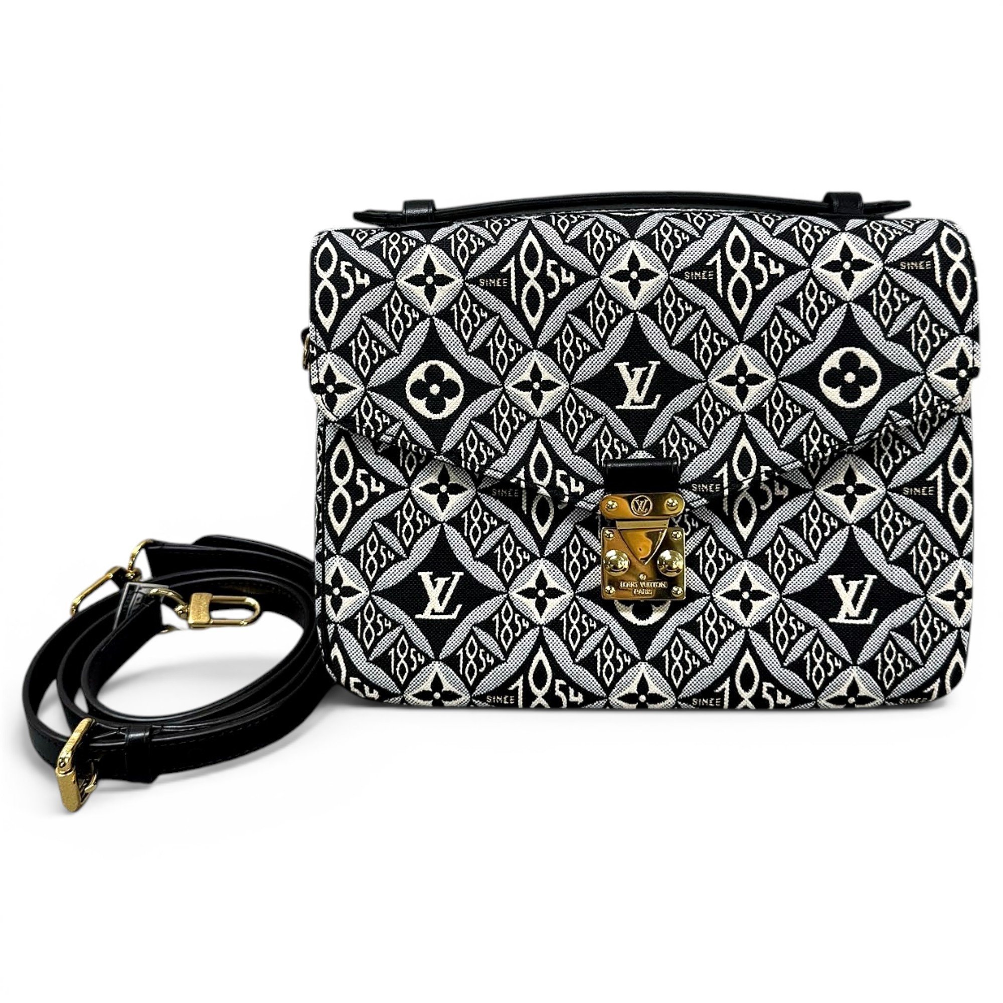 Metis leather handbag