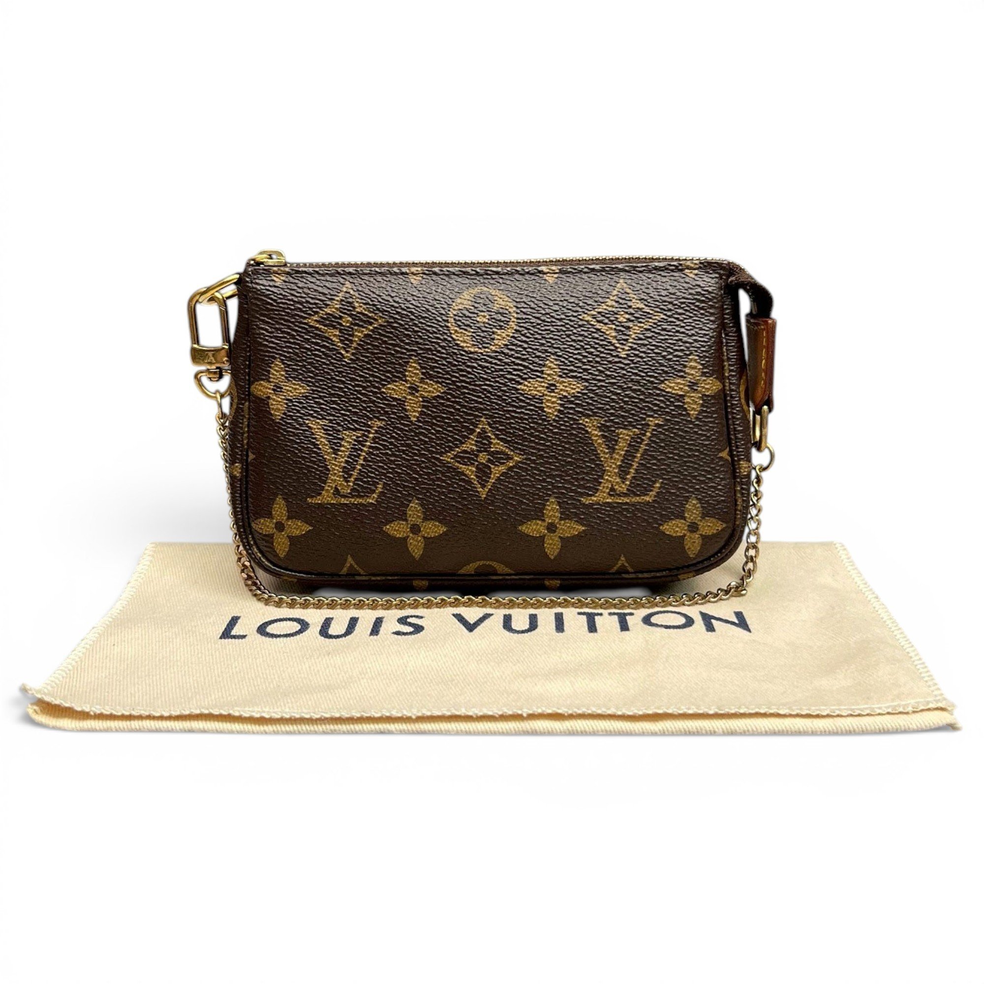 Pochette Accessoire leather handbag