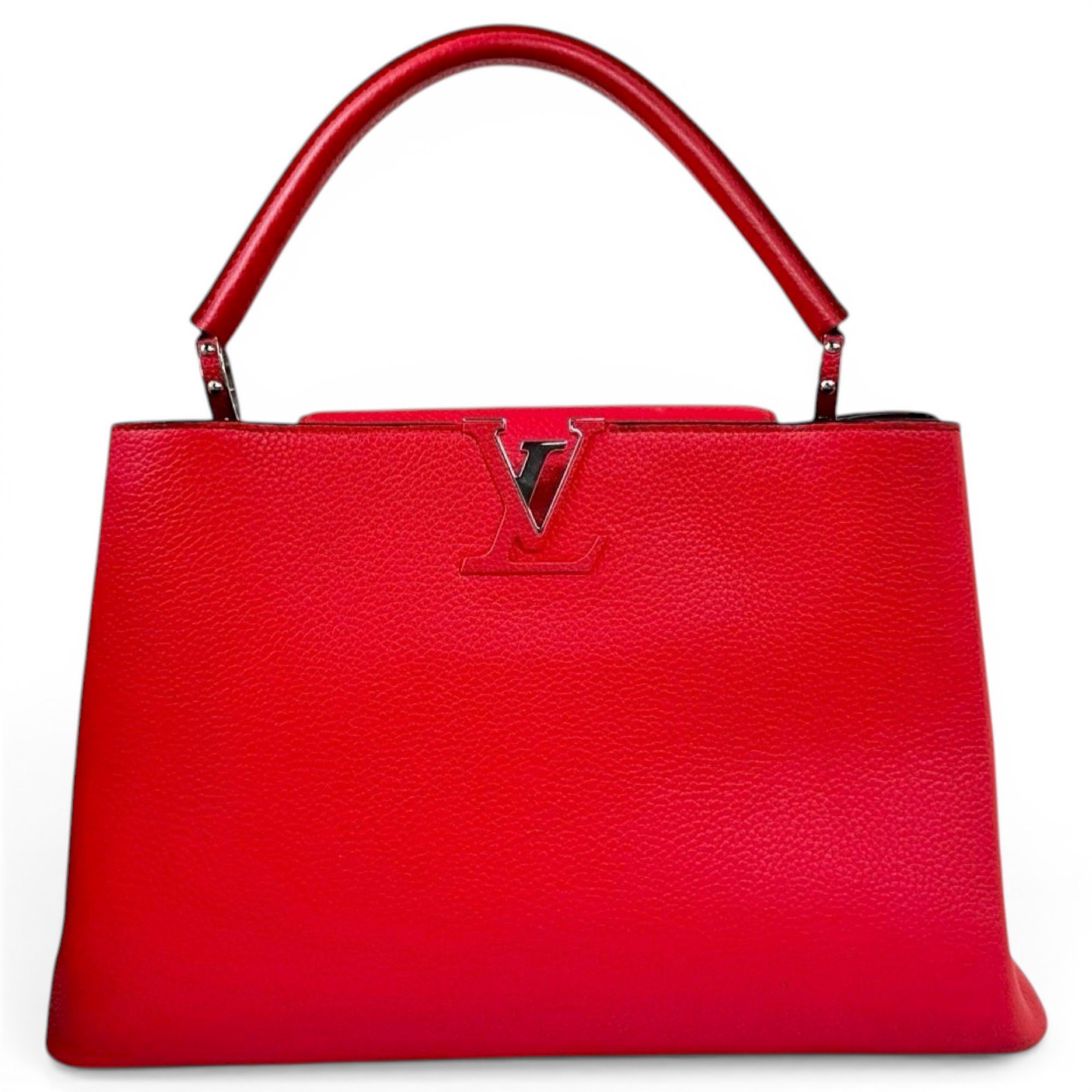 Capucines leather handbag