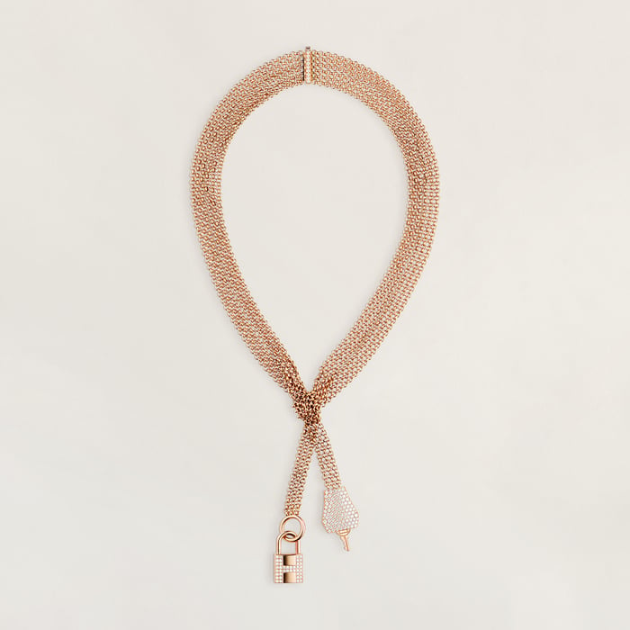 Sans Coloris Kelly Clochette Necklace, Large Model