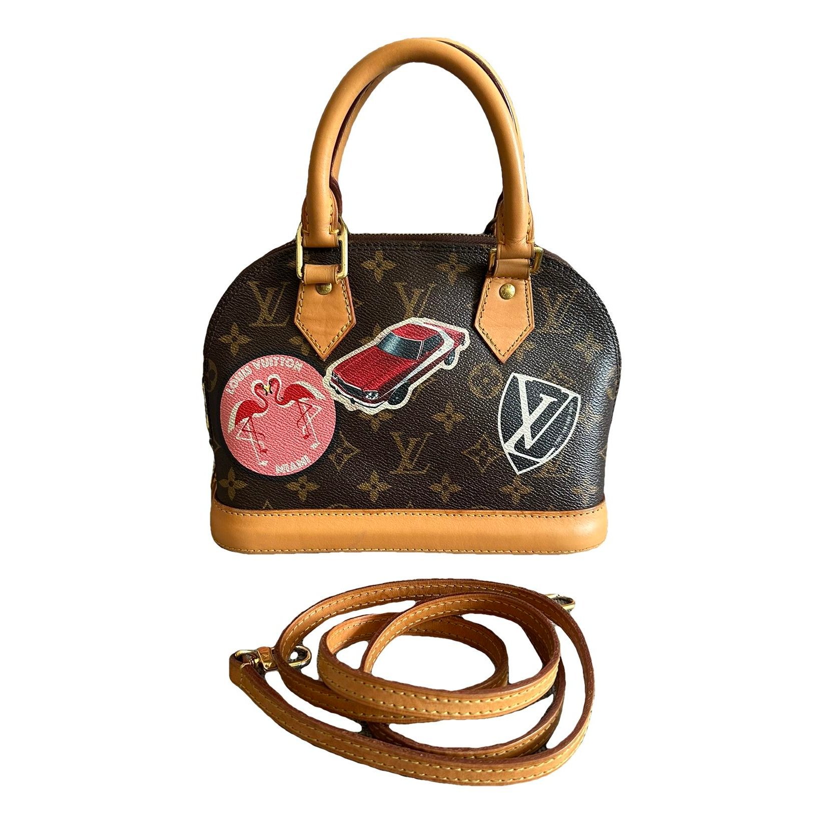 Alma BB cloth handbag