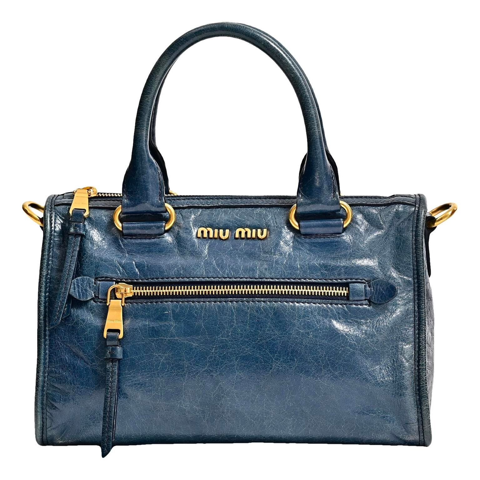 Vitello leather handbag