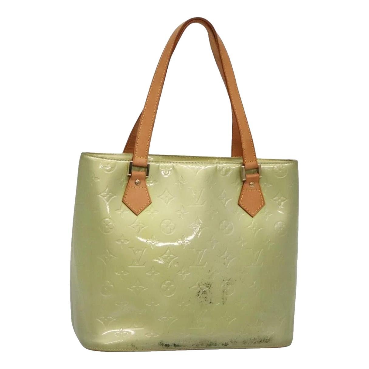 Patent leather handbag