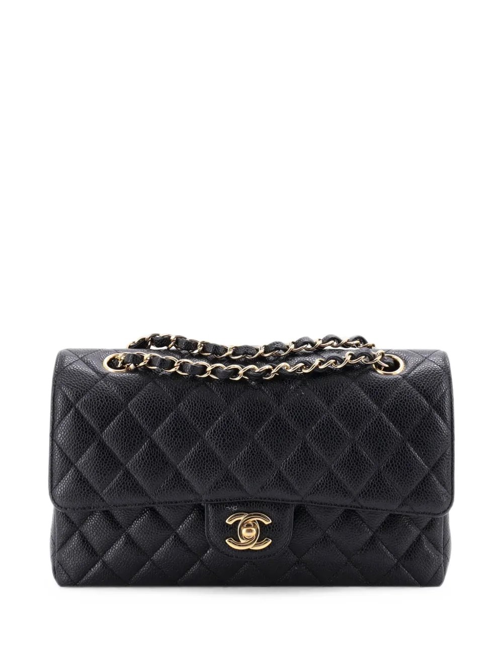 Classic Double Flap Bag Quilted Caviar Medium shoulder bag