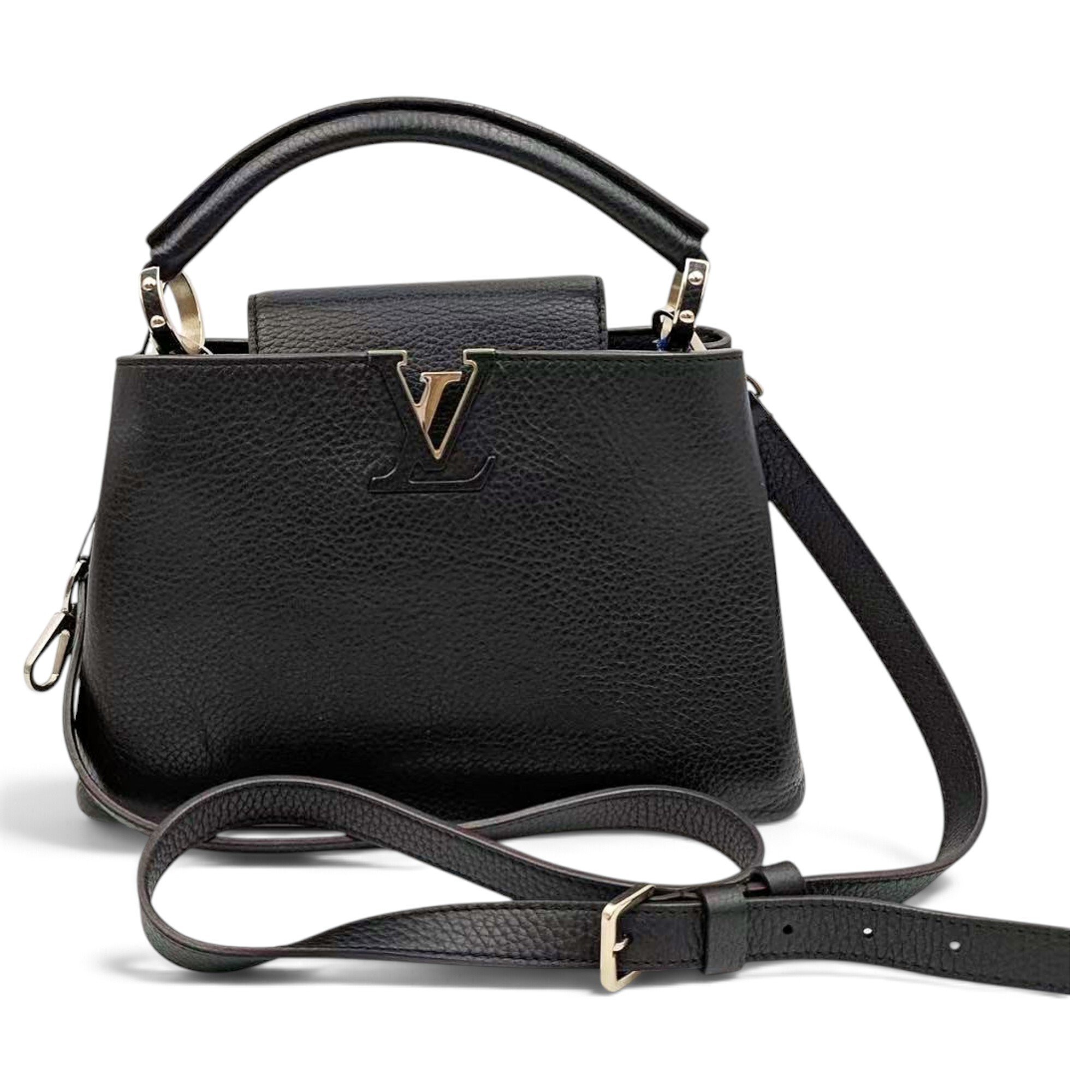 Capucines leather handbag