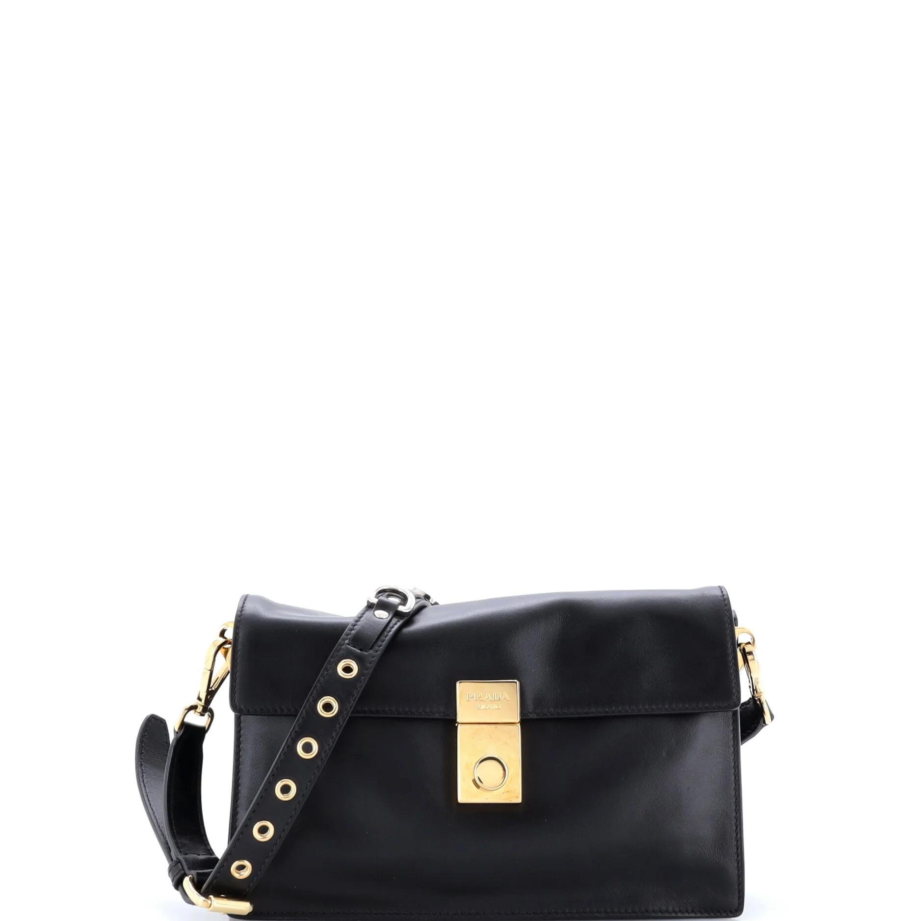 Leather crossbody bag