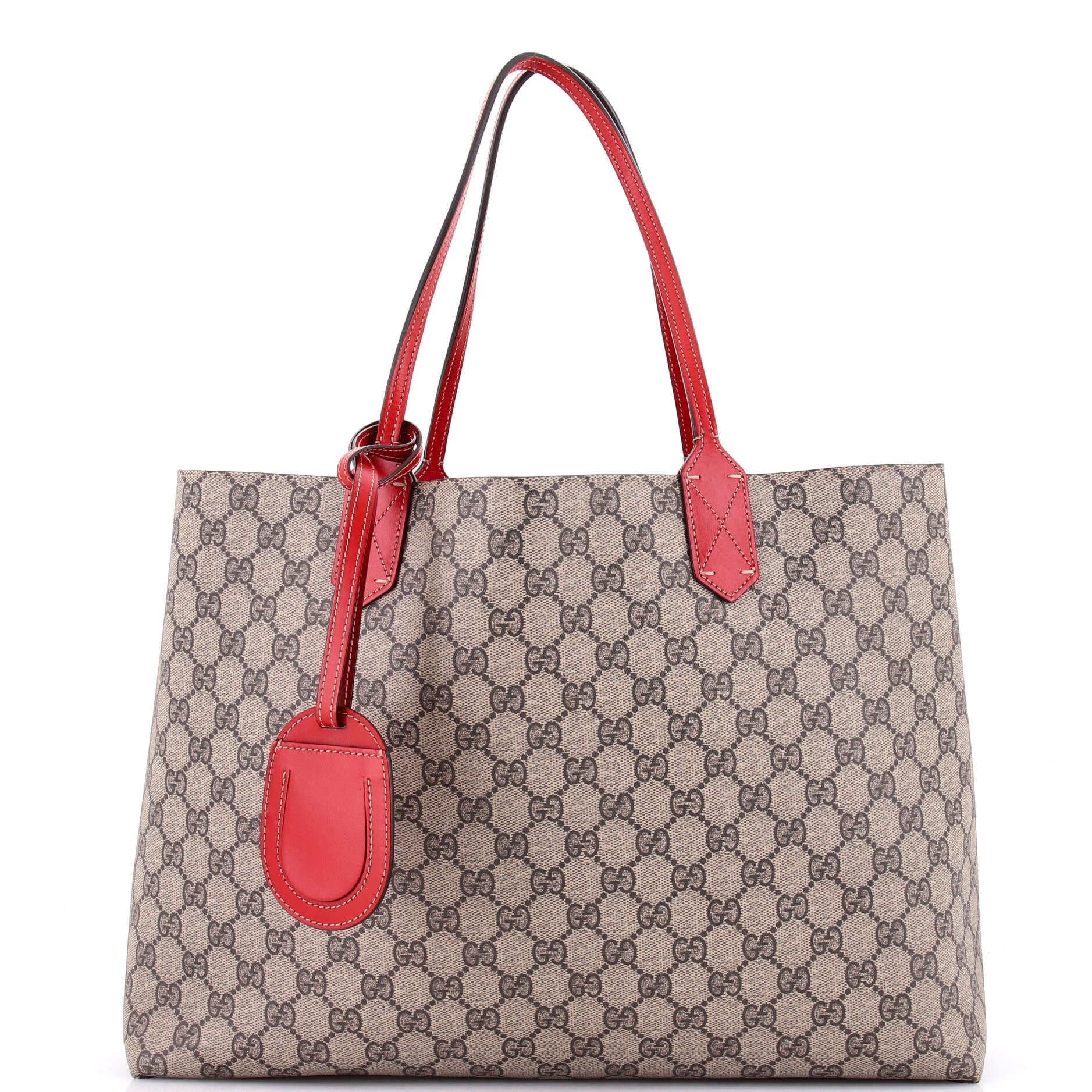 Reversible Tote GG Print Leather Large