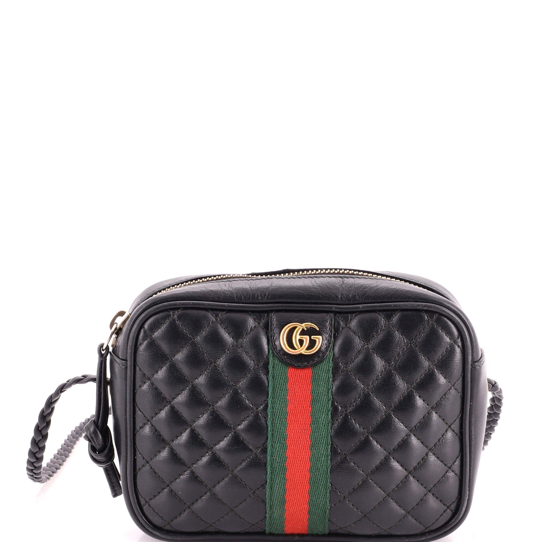 Trapuntata Camera Bag Quilted Leather Mini