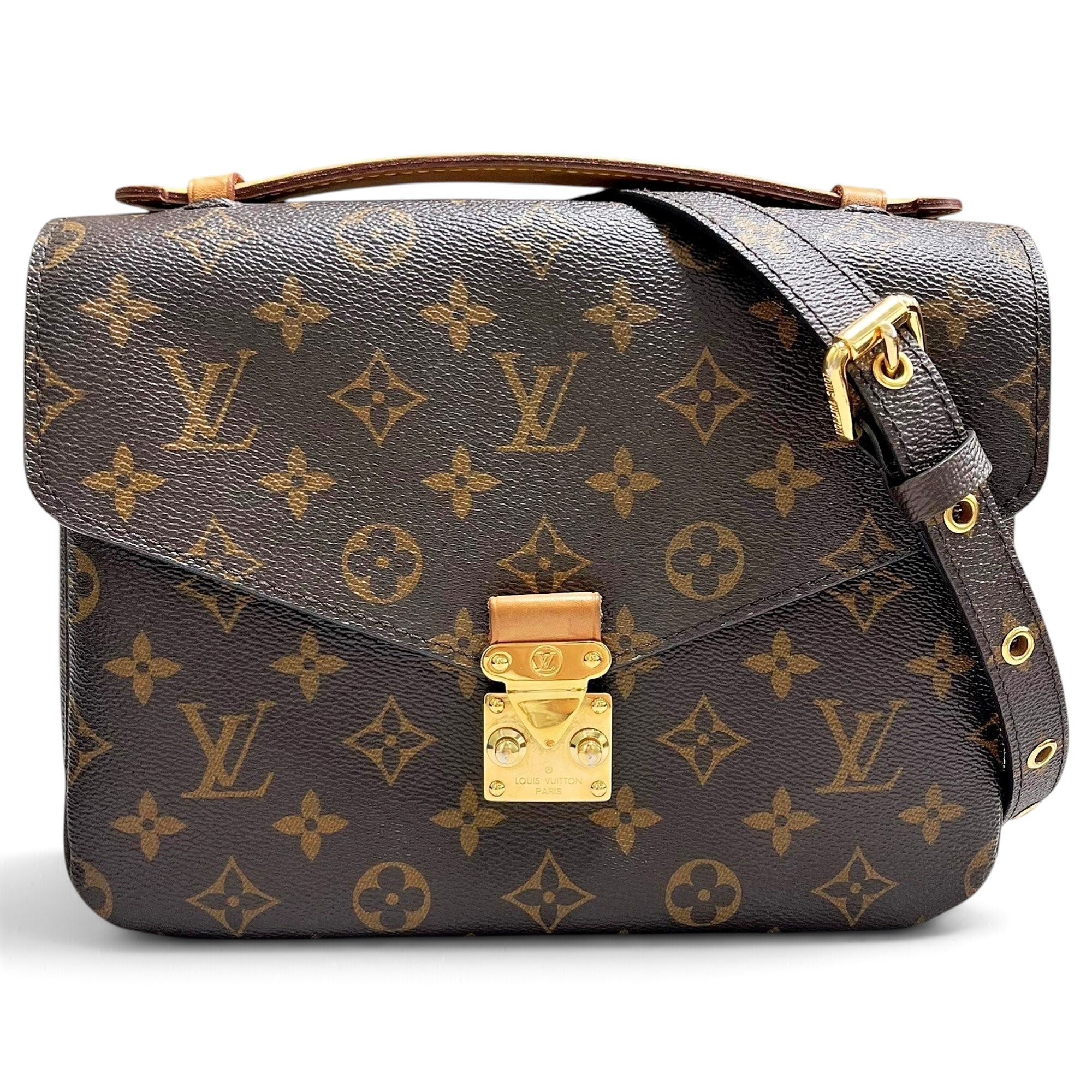 Metis leather handbag