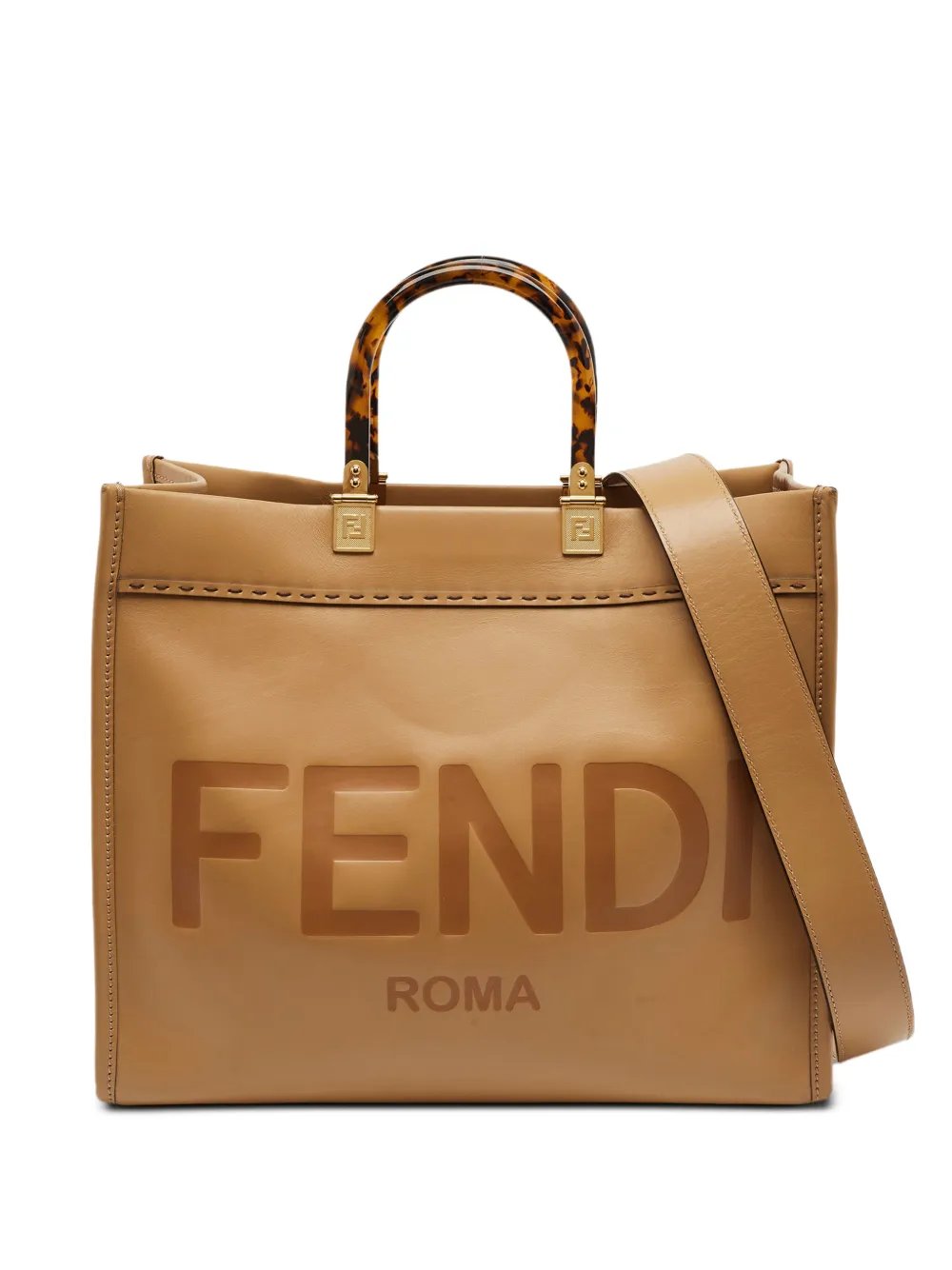 2021 medium Sunshine leather tote bag