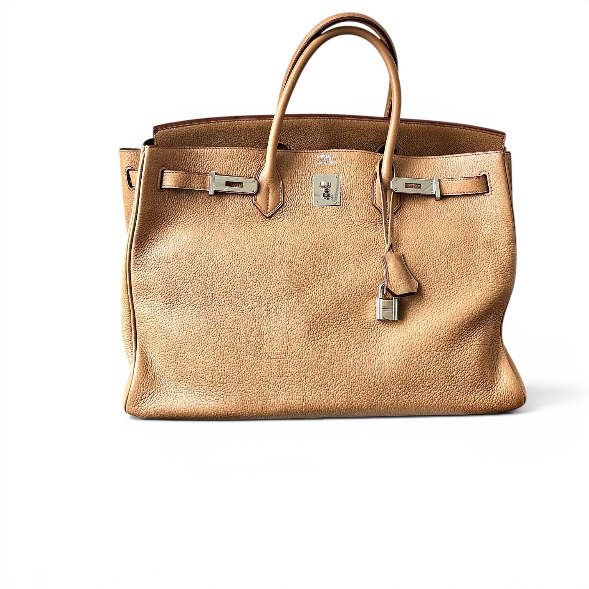 Birkin 40 leather handbag