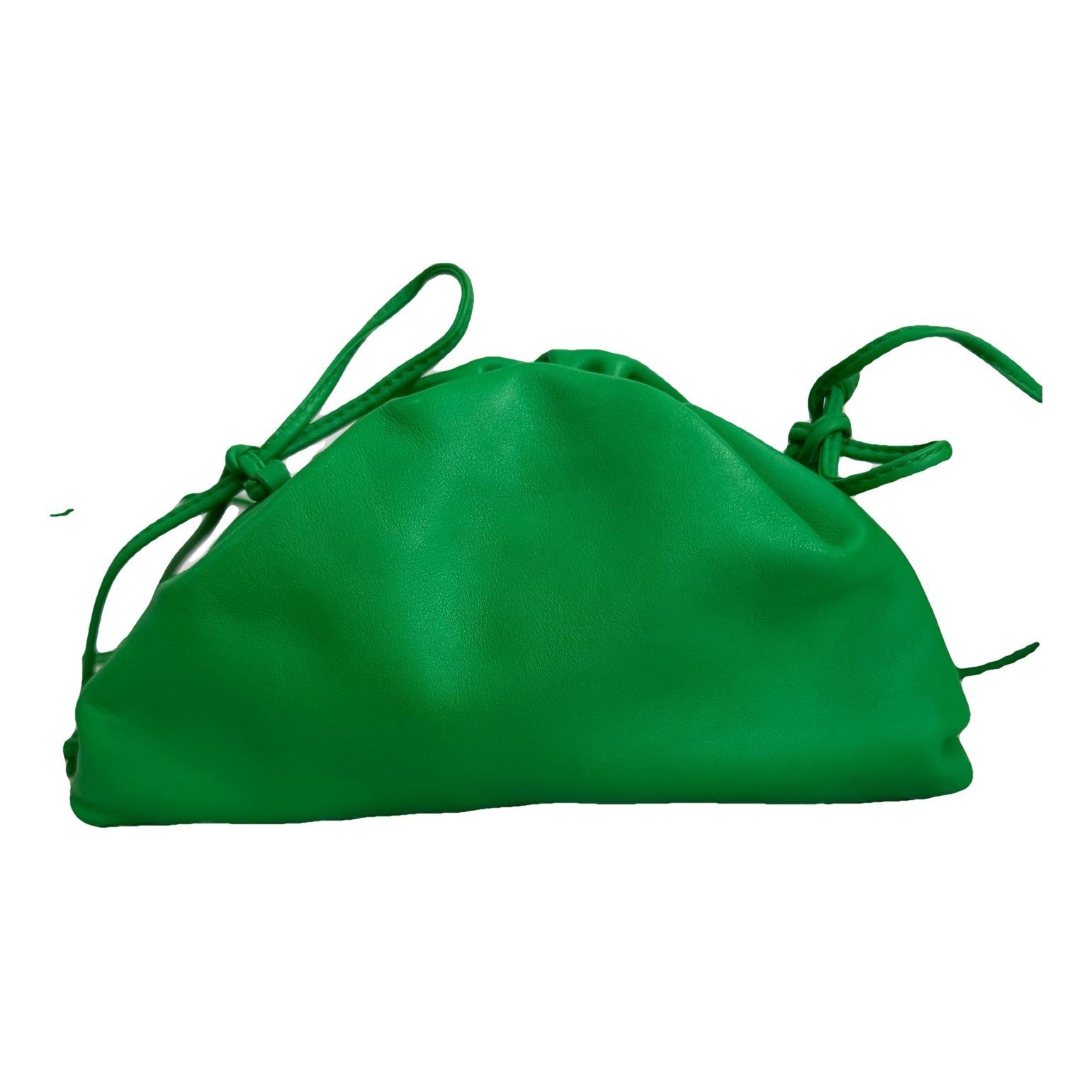 Pouch leather crossbody bag