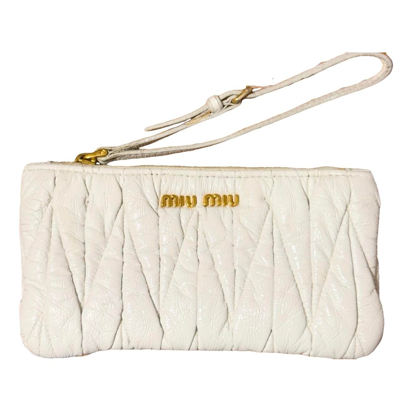 Miu Miu Leather clutch bag