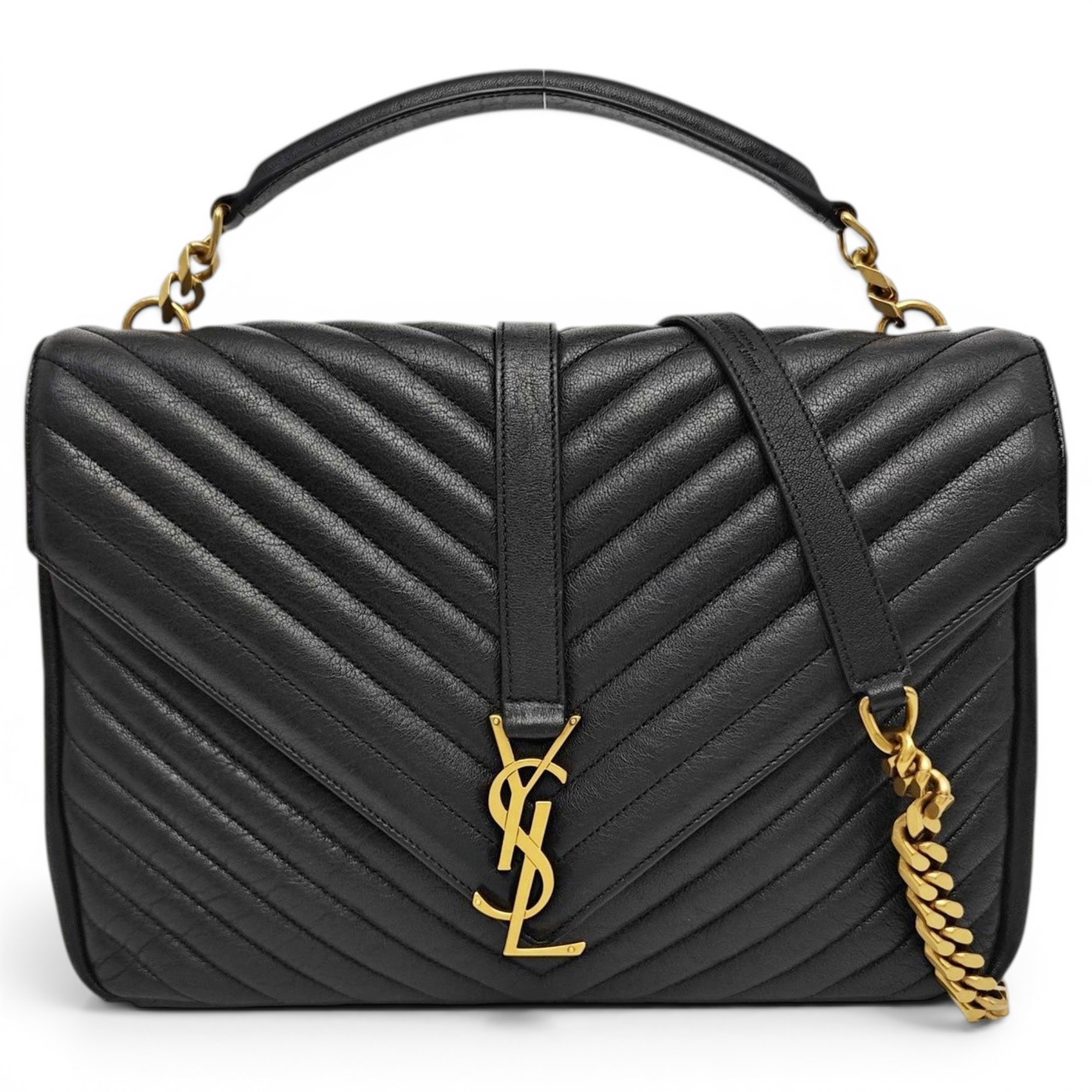 Leather handbag